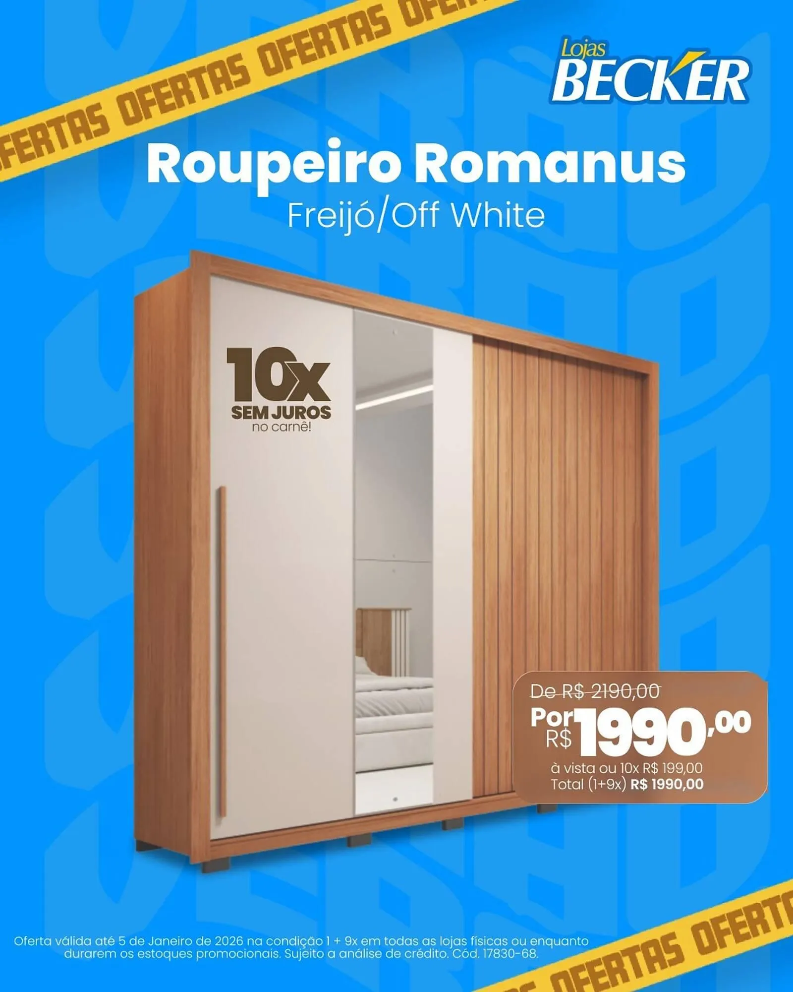 Encarte de Folheto Lojas Becker 5 de janeiro até 5 de janeiro 2026 - Pagina 1