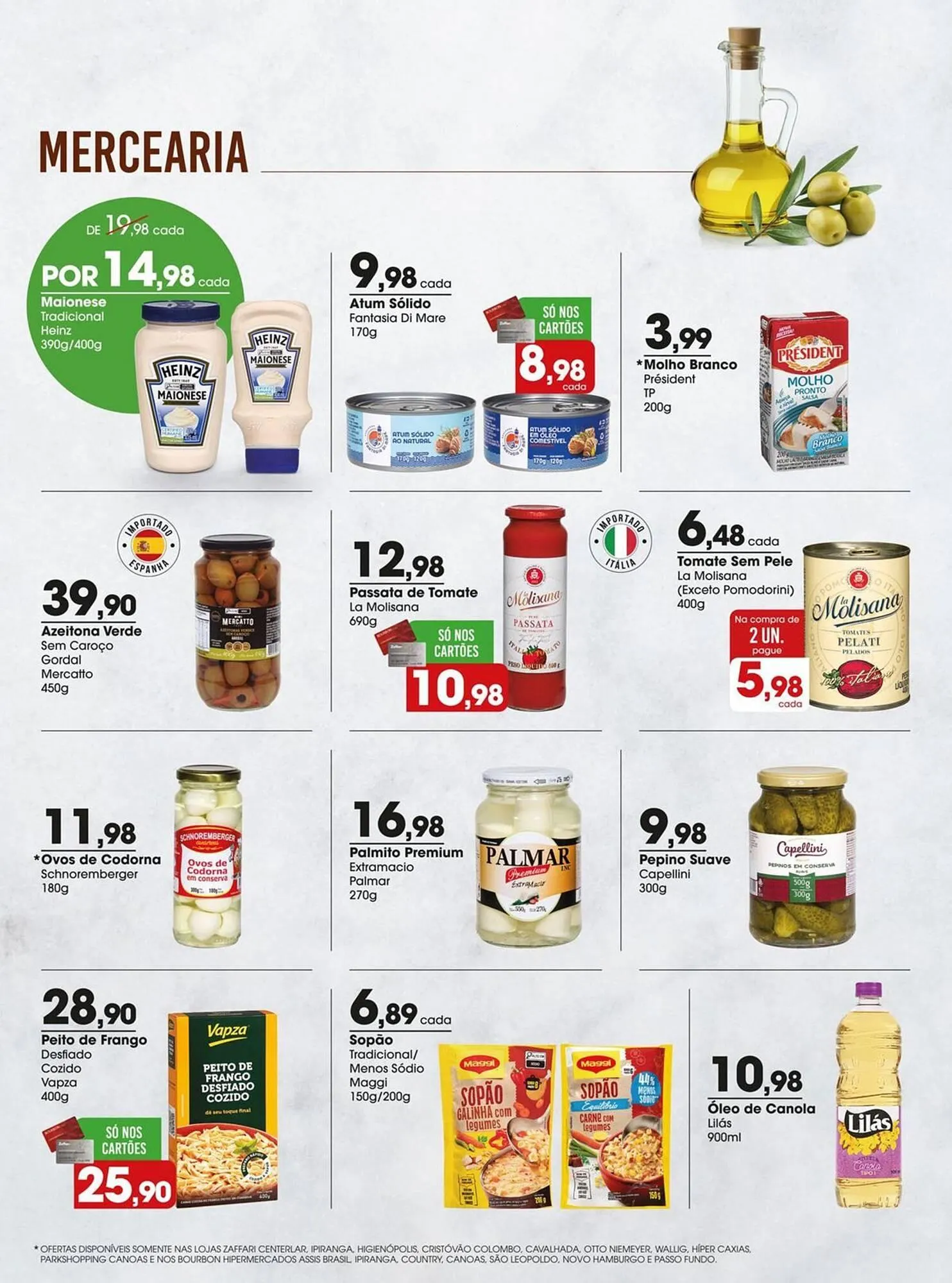 Encarte de Catálogo Zaffari 29 de julho até 10 de agosto 2025 - Pagina 3