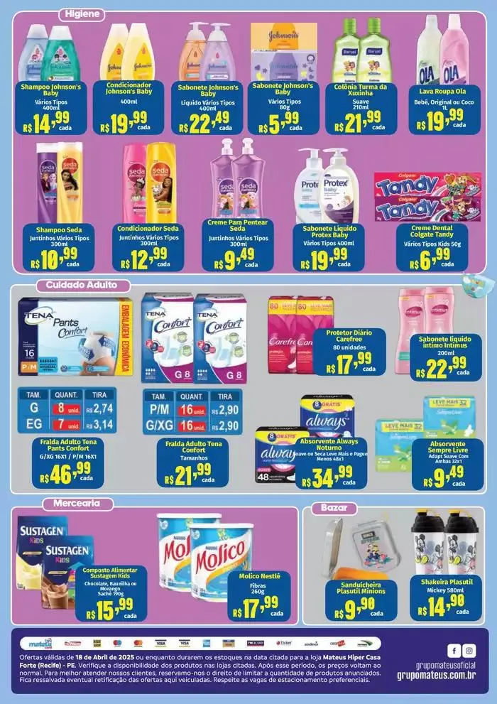 Encarte de Melhores ofertas e descontos 8 de abril até 18 de abril 2025 - Pagina 2