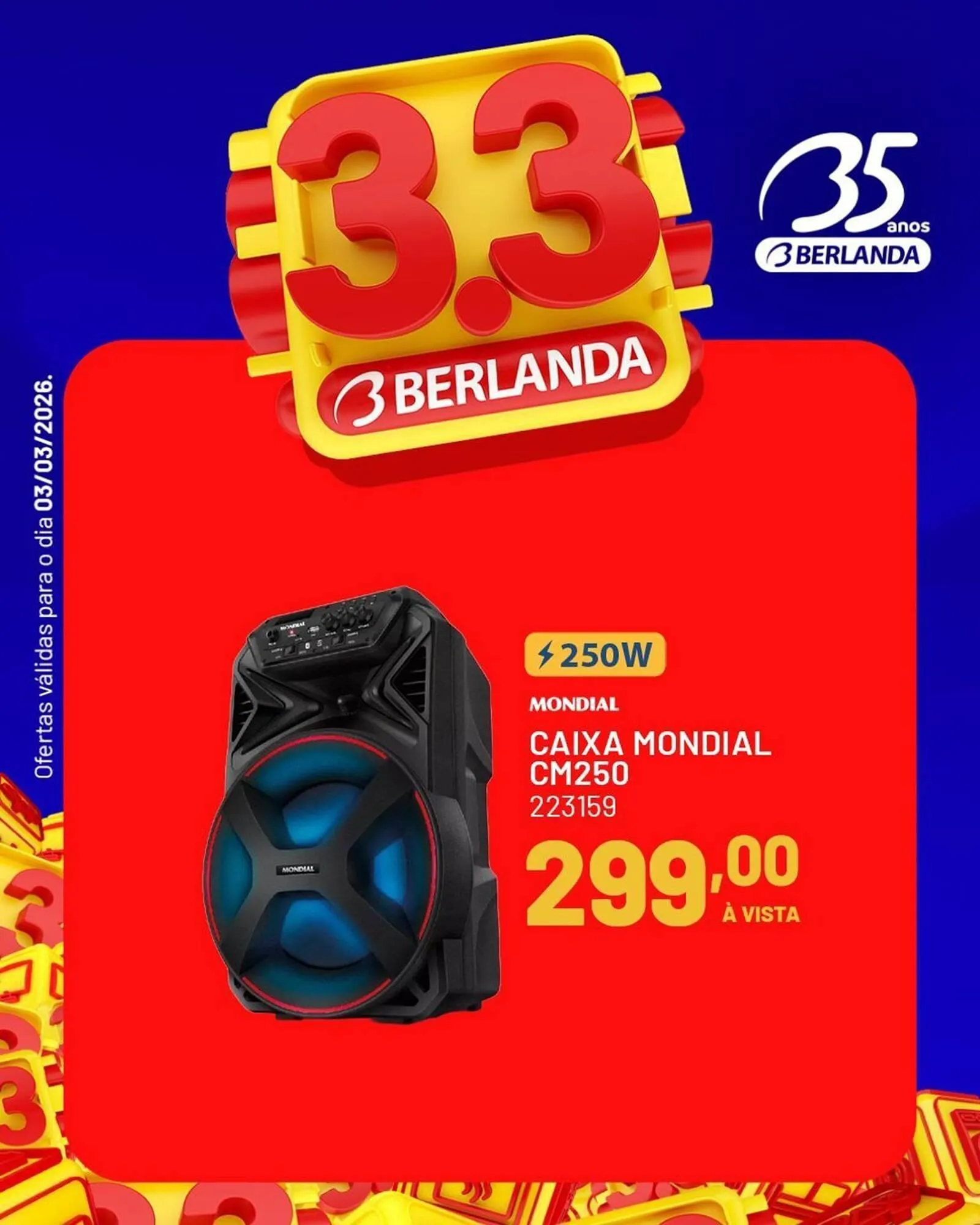 Encarte de Catálogo Berlanda 2 de março até 3 de março 2026 - Pagina 6