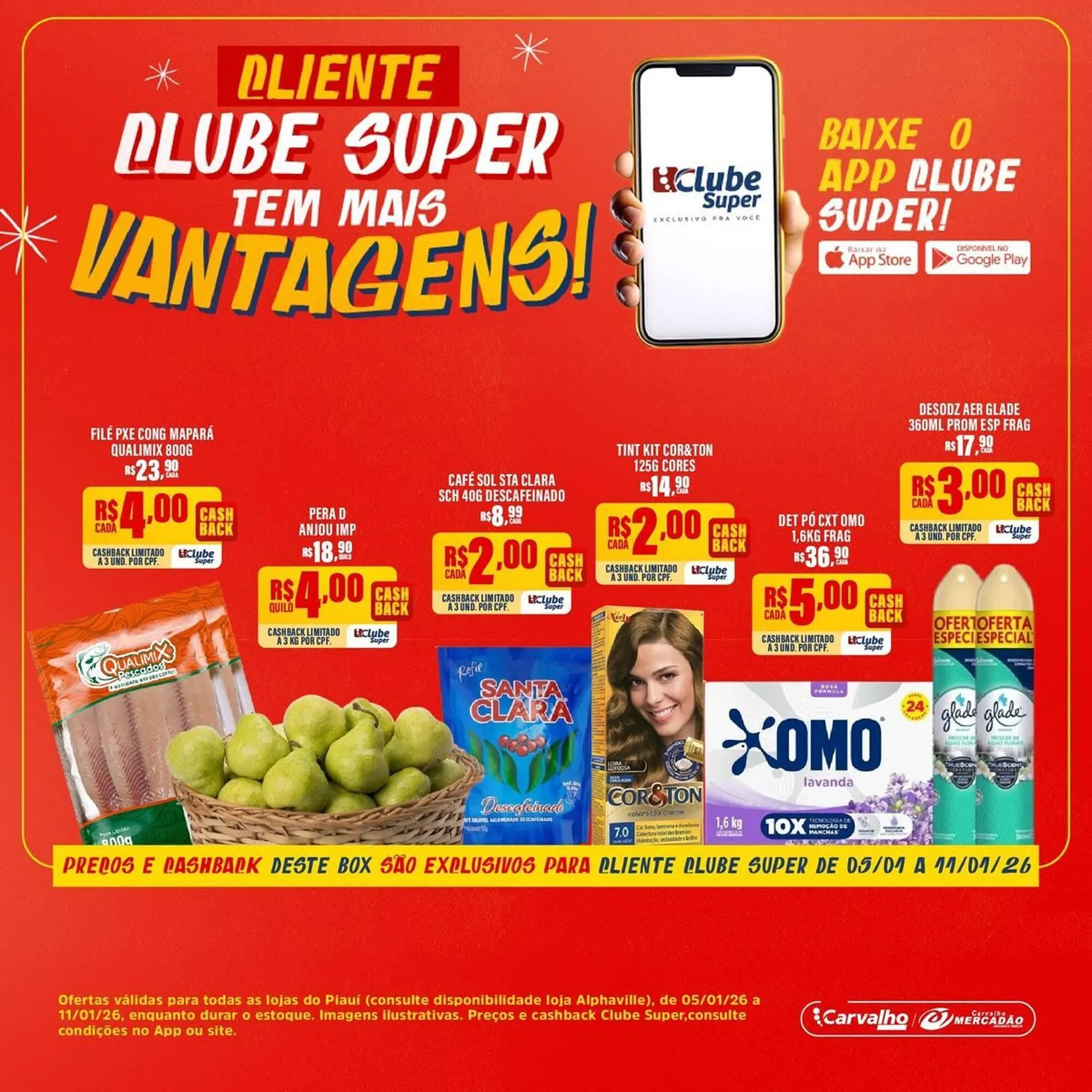 Encarte de Catálogo Carvalho Supermercado 1 de agosto até 1 de novembro 2026 - Pagina 7