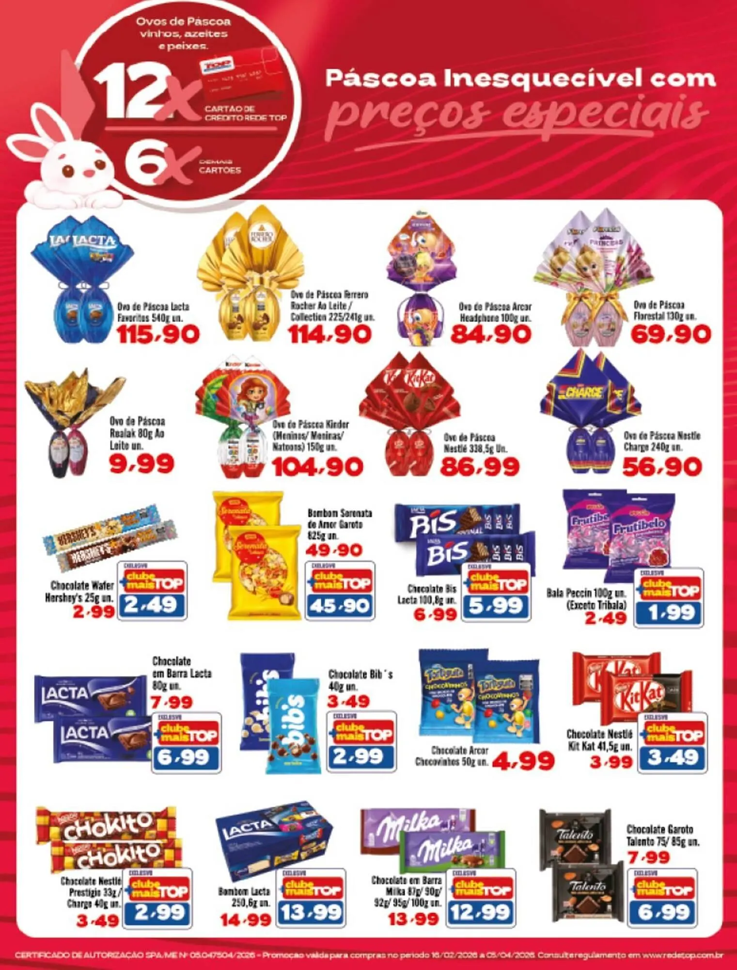 Encarte de Encarte Rede Top 16 de março até 20 de março 2026 - Pagina 2