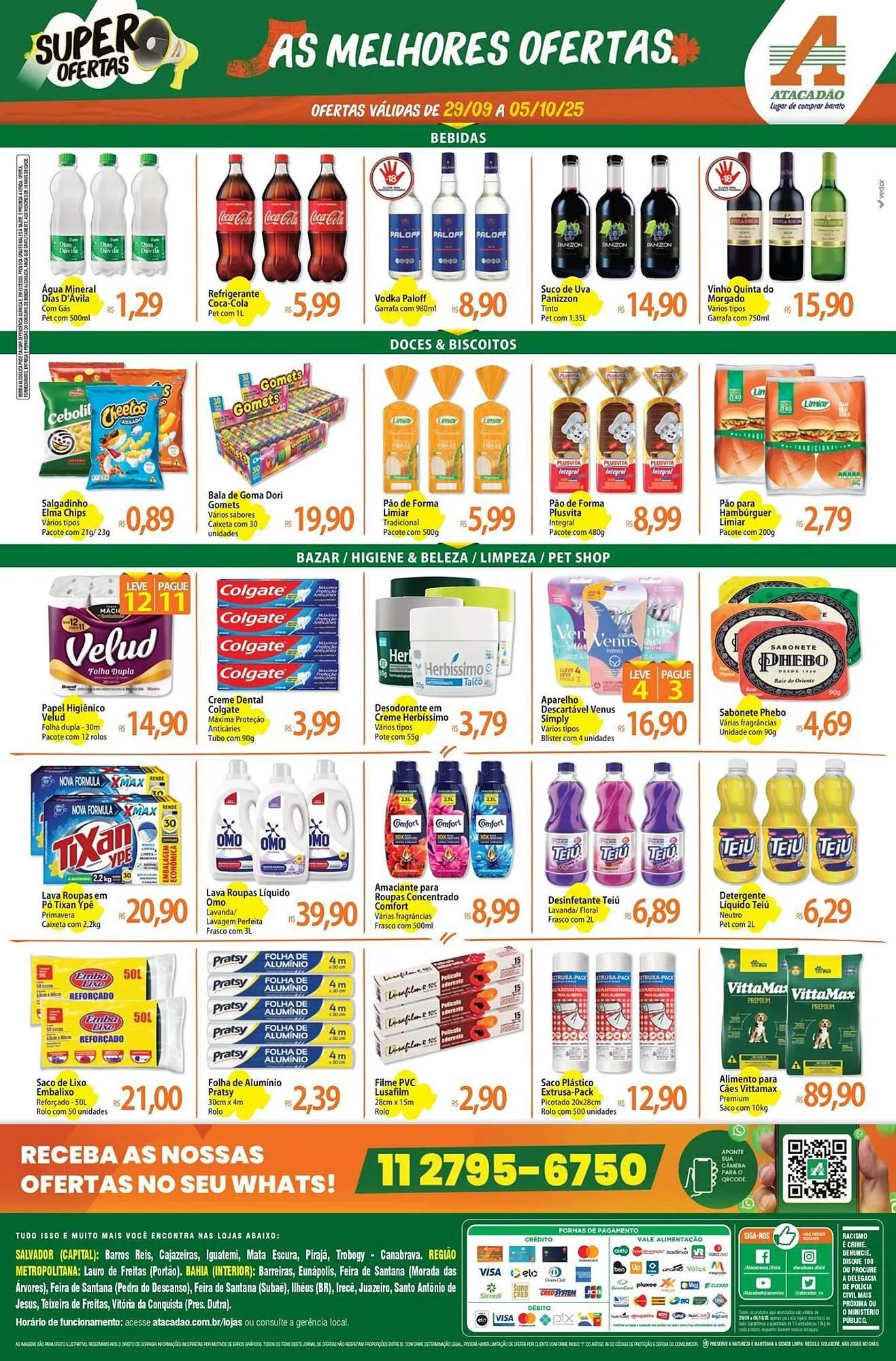 Encarte de Folheto Atacadão 29 de setembro até 5 de outubro 2025 - Pagina 2