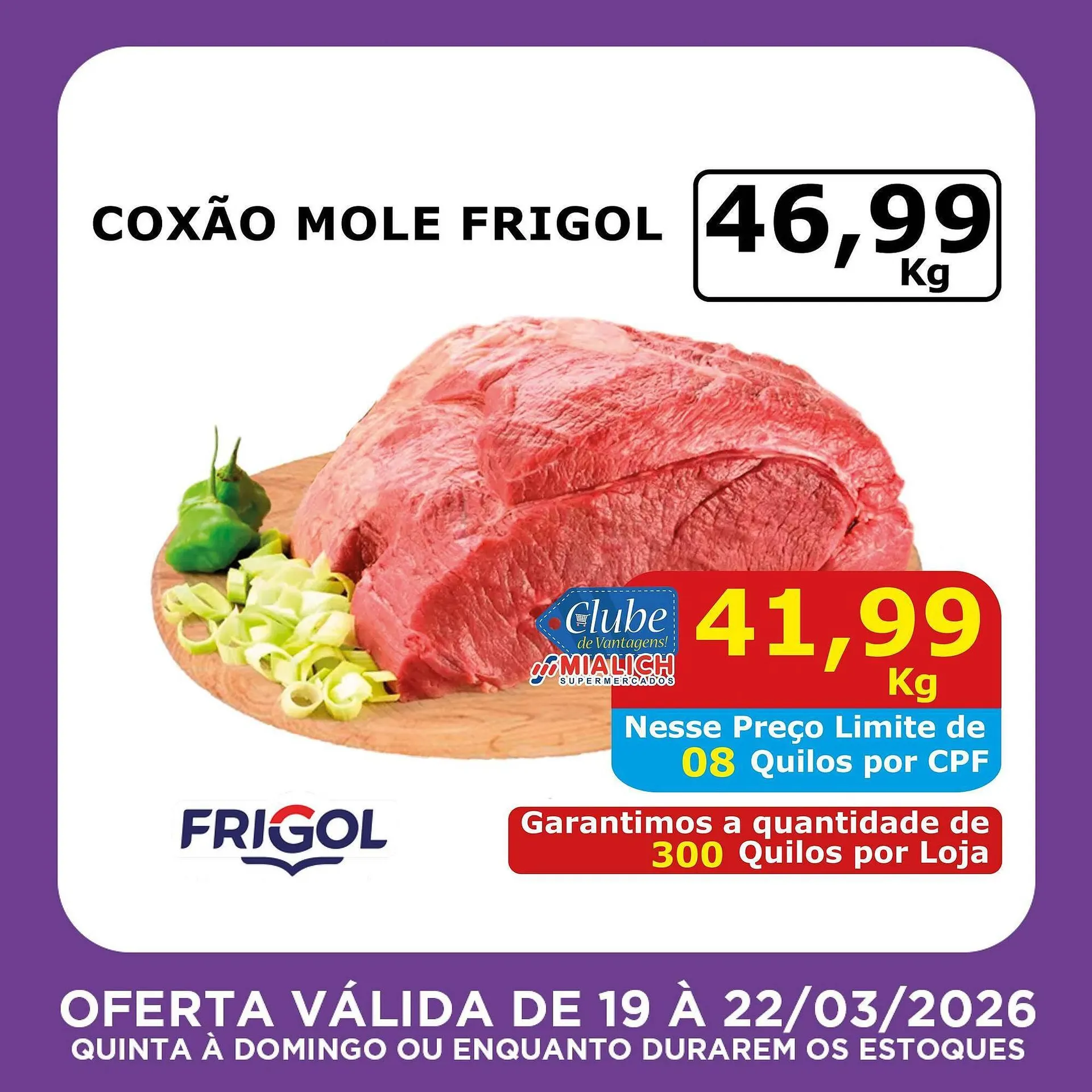 Encarte de Catálogo Mialich Supermercados 19 de março até 22 de março 2026 - Pagina 3