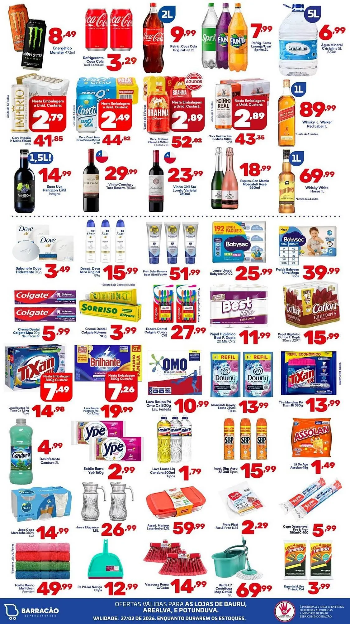 Encarte de Catálogo Barracão Supermercado 27 de fevereiro até 27 de fevereiro 2026 - Pagina 4