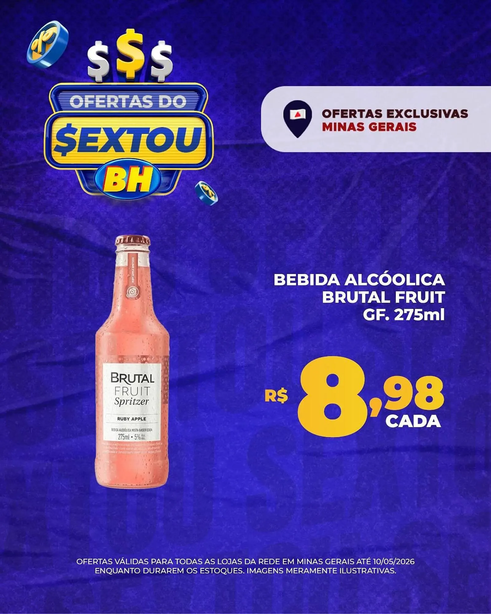 Encarte de Folheto Supermercados BH 8 de maio até 10 de maio 2026 - Pagina 8