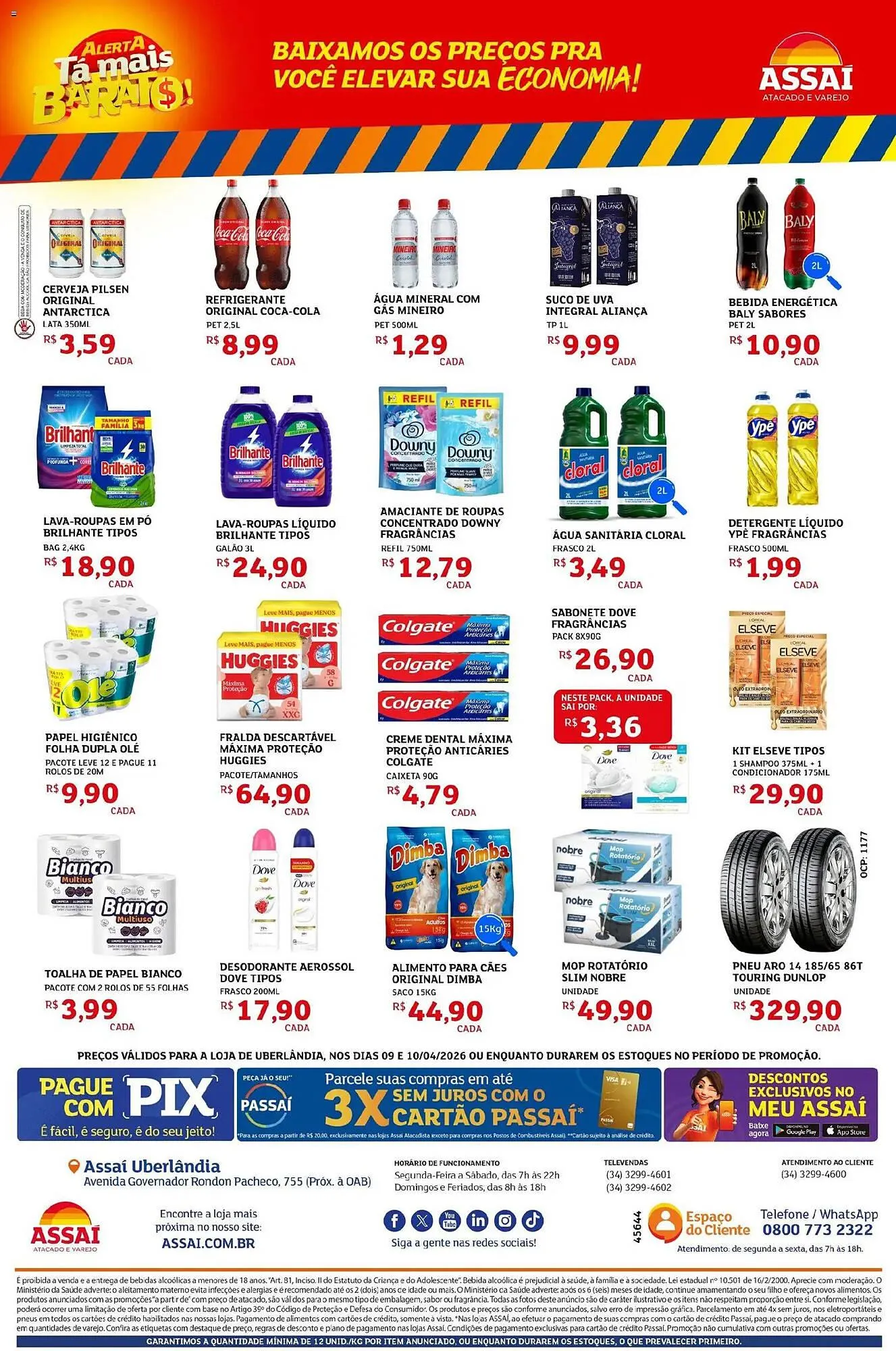 Encarte de Encarte Assaí Atacadista 9 de abril até 10 de abril 2026 - Pagina 2