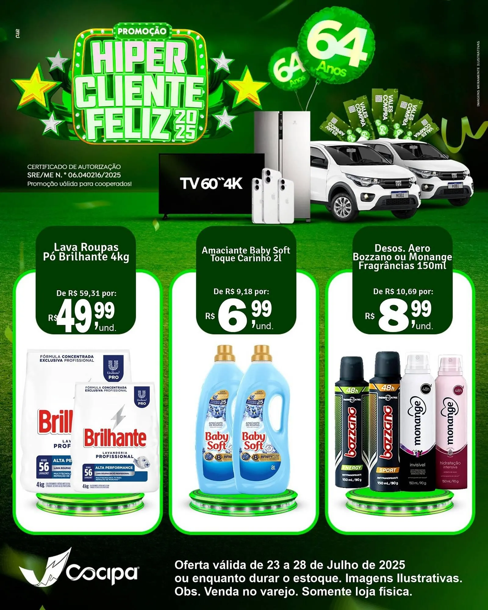 Encarte de Catálogo Cocipa 23 de julho até 28 de julho 2025 - Pagina 10