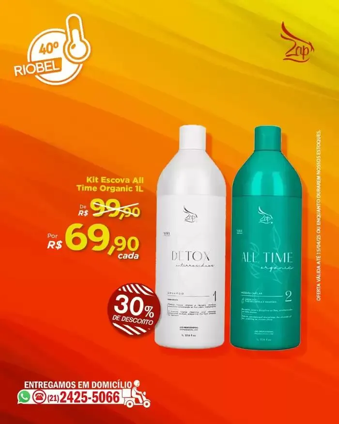 Encarte de Encarte Rio Bel Cosméticos 1 de abril até 15 de abril 2025 - Pagina 2