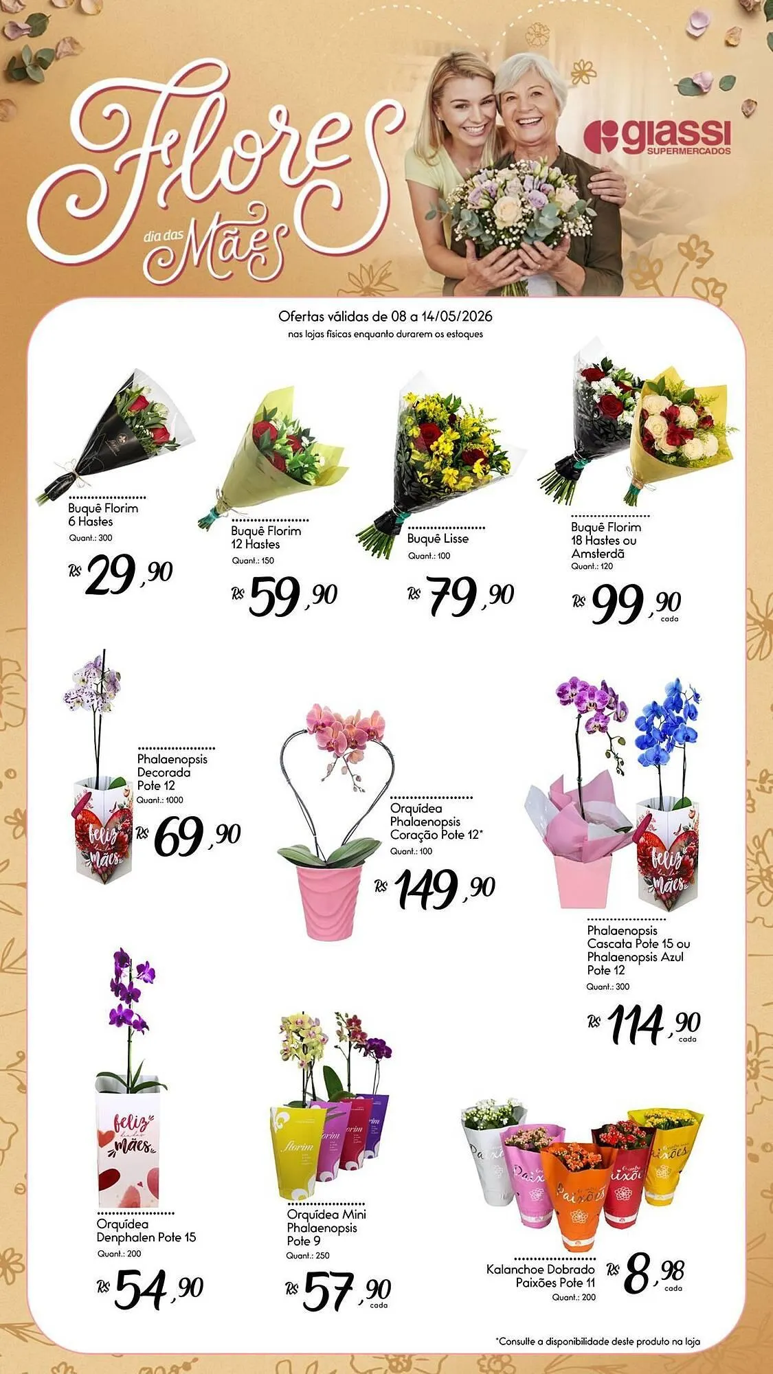 Encarte de Encarte Giassi Supermercados 8 de maio até 14 de maio 2026 - Pagina 1