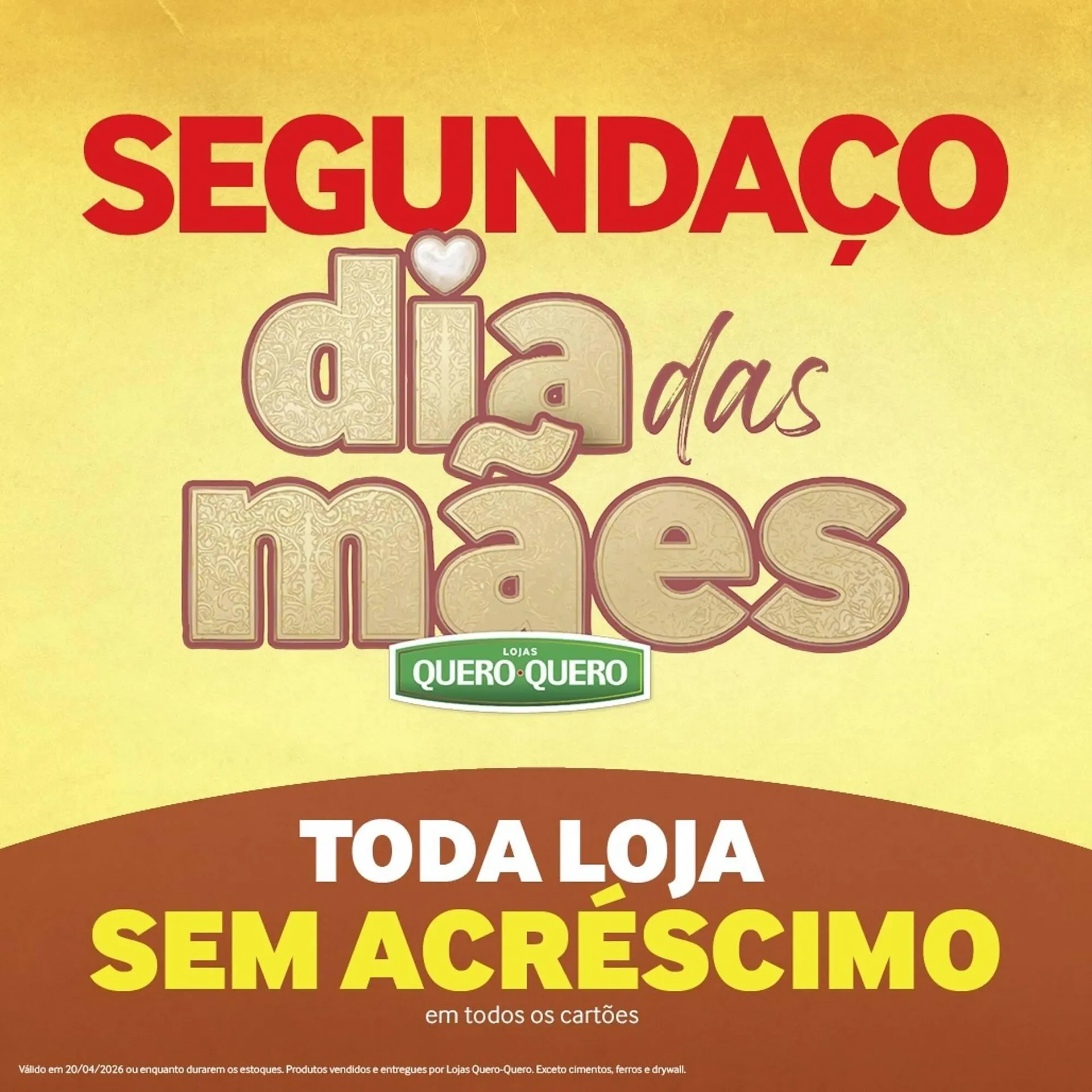 Encarte de Folheto Quero Quero 20 de abril até 20 de abril 2026 - Pagina 1