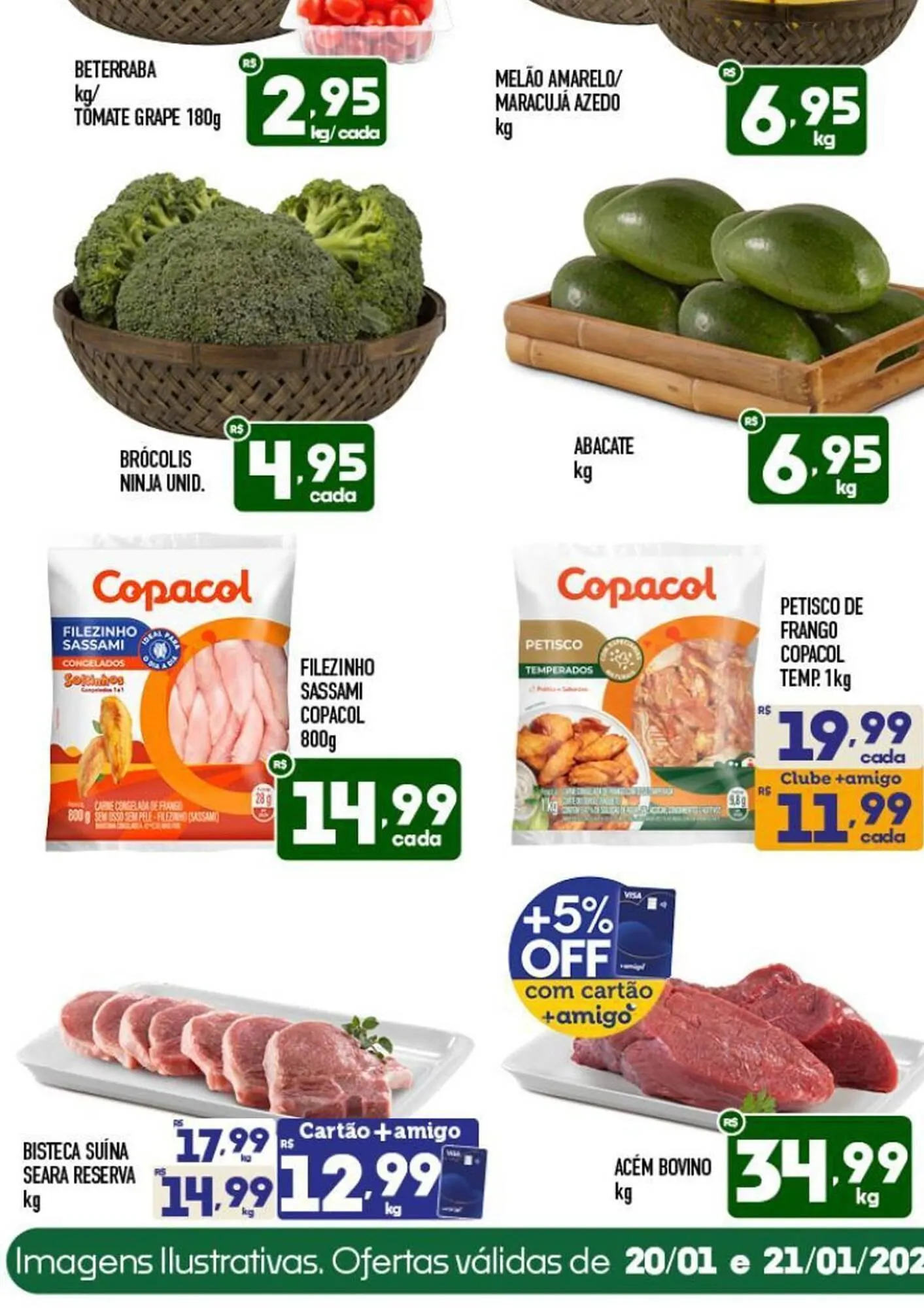 Encarte de Catálogo Supermercados Avenida 20 de janeiro até 21 de janeiro 2026 - Pagina 1