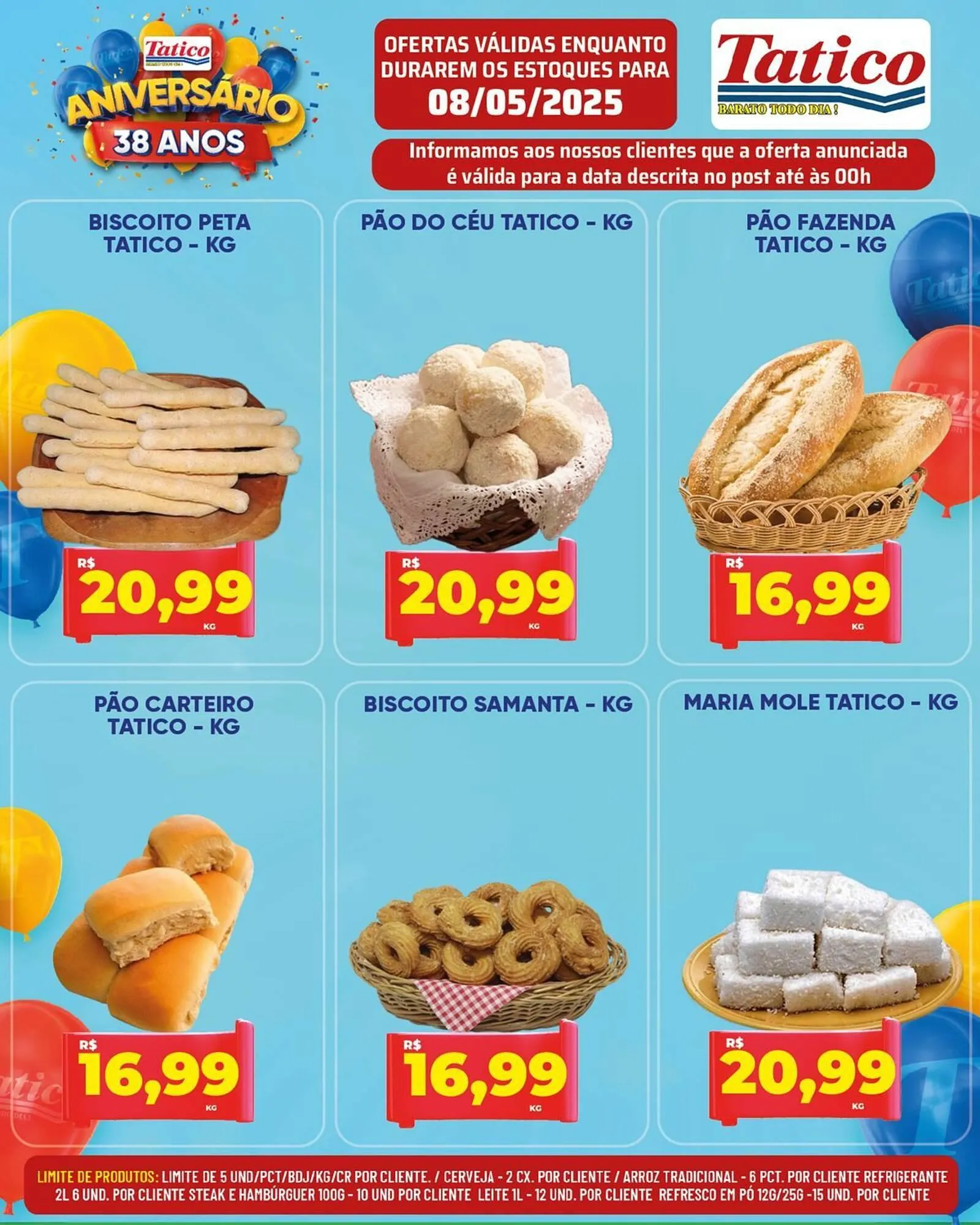 Encarte de Catálogo Tatico 8 de maio até 11 de maio 2025 - Pagina 16