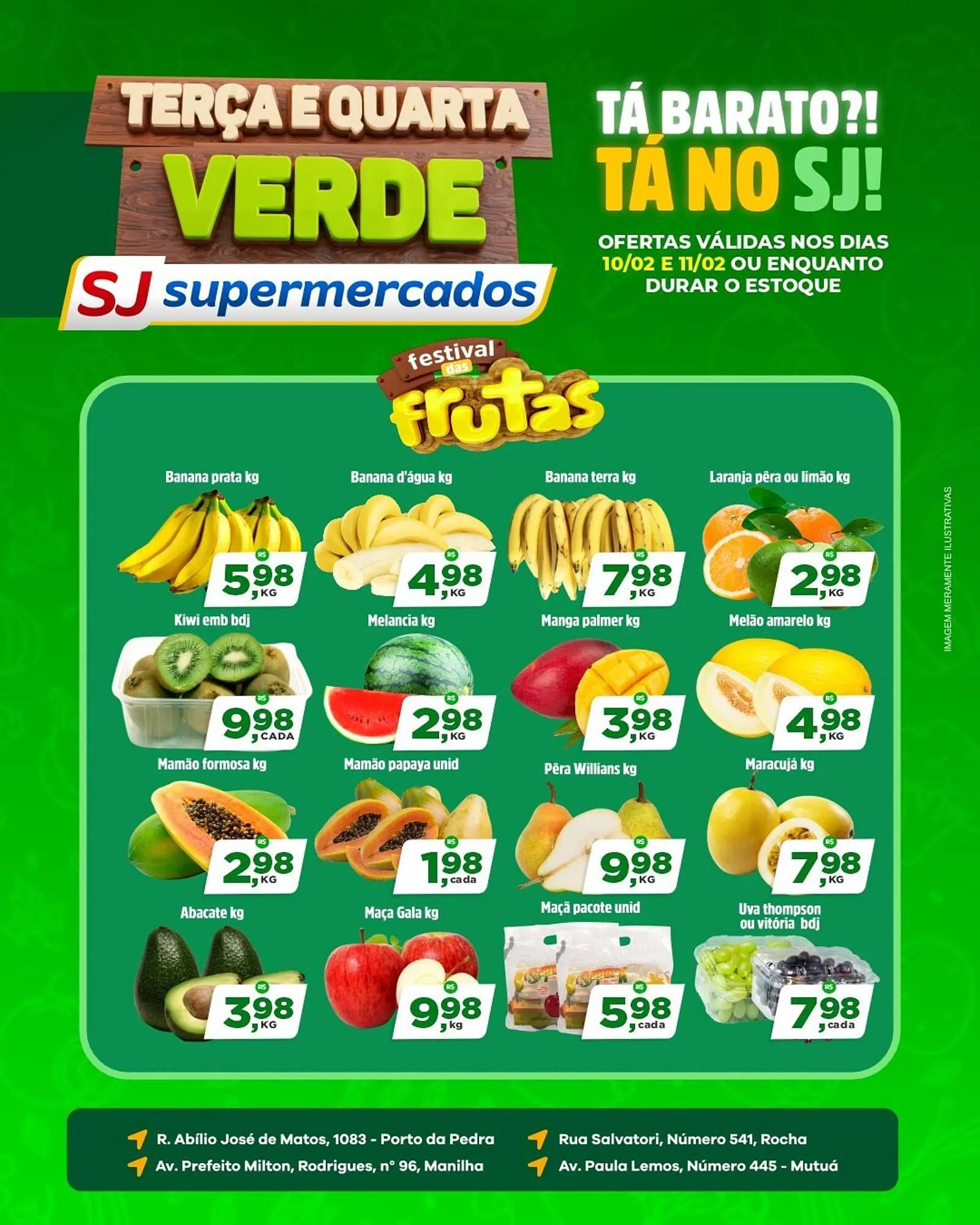 Encarte de Encarte Sj Supermercados 10 de fevereiro até 11 de fevereiro 2026 - Pagina 2