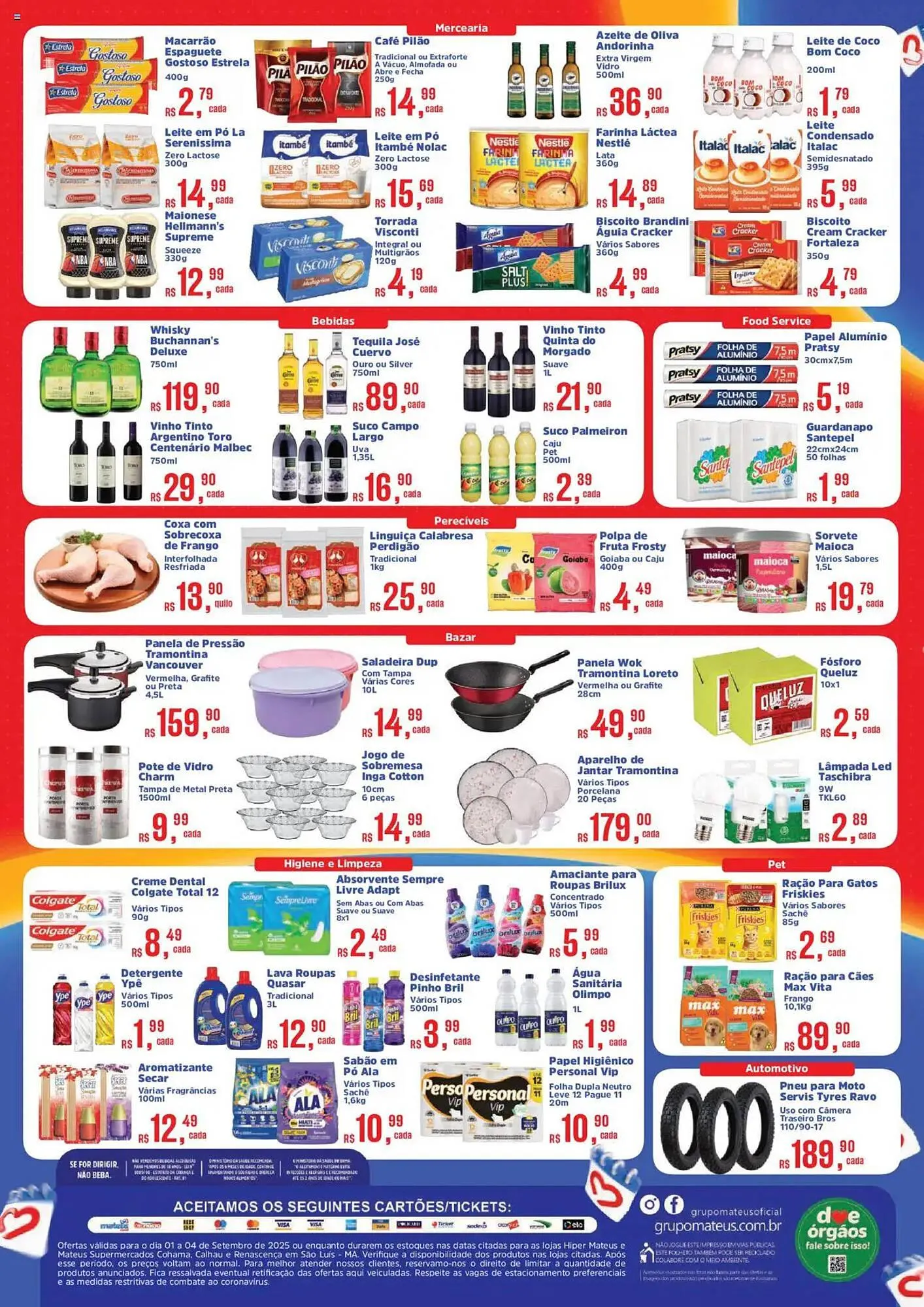 Encarte de Catálogo Supermercados Mateus 1 de setembro até 4 de setembro 2025 - Pagina 2