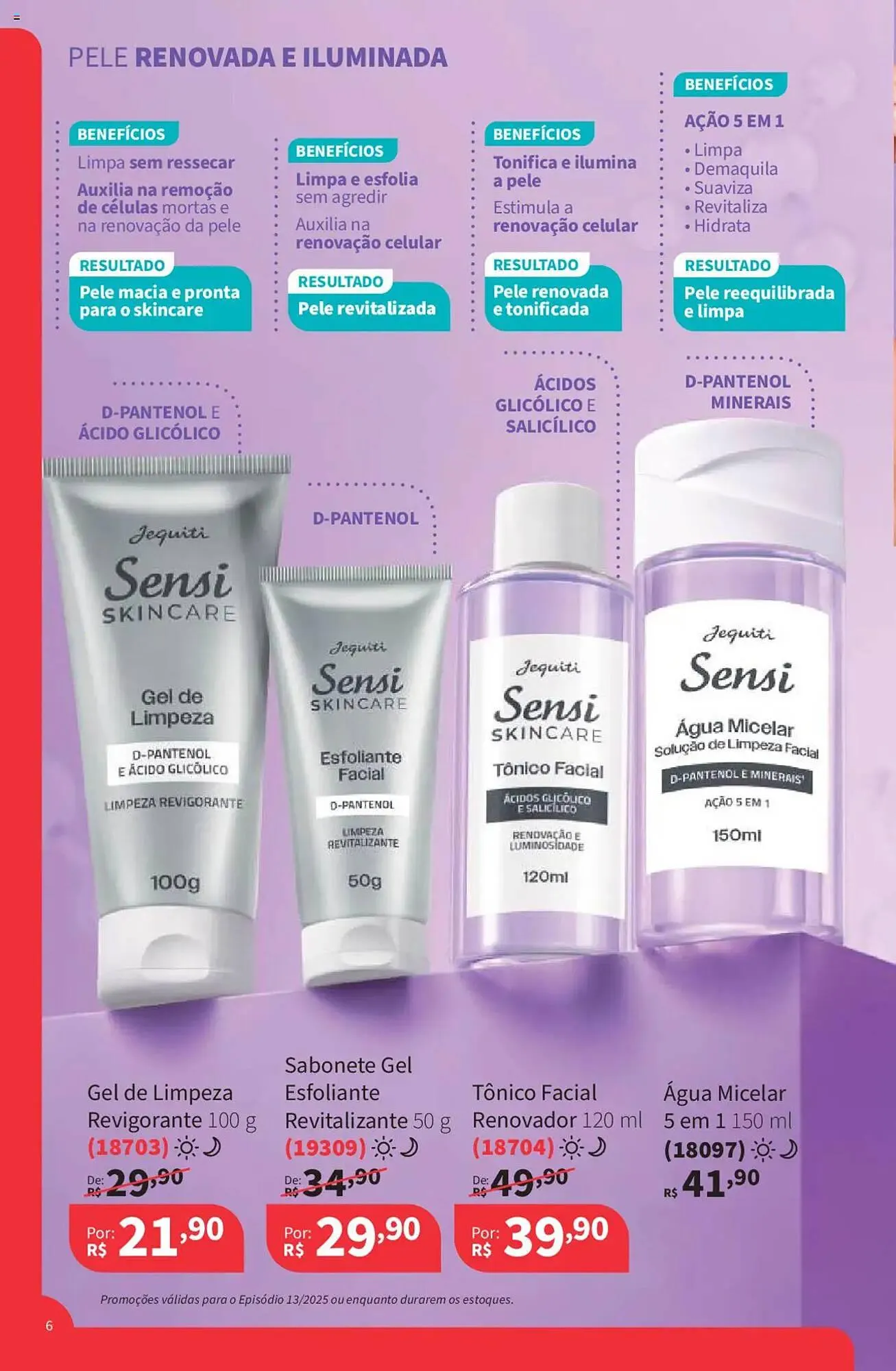 Encarte de Catálogo Jequiti 19 de setembro até 10 de outubro 2025 - Pagina 6