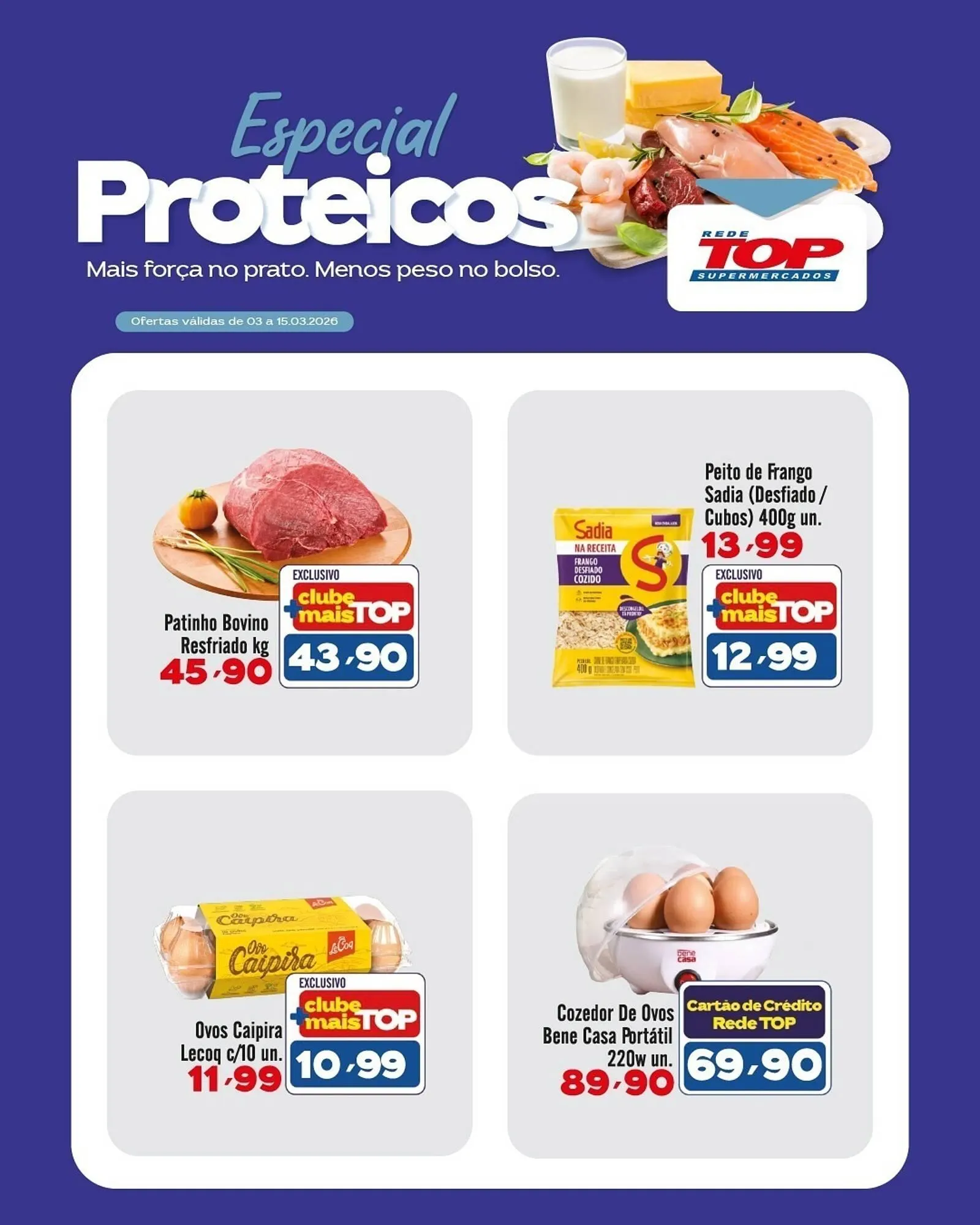 Encarte de Encarte Rede Top 3 de março até 15 de março 2026 - Pagina 4