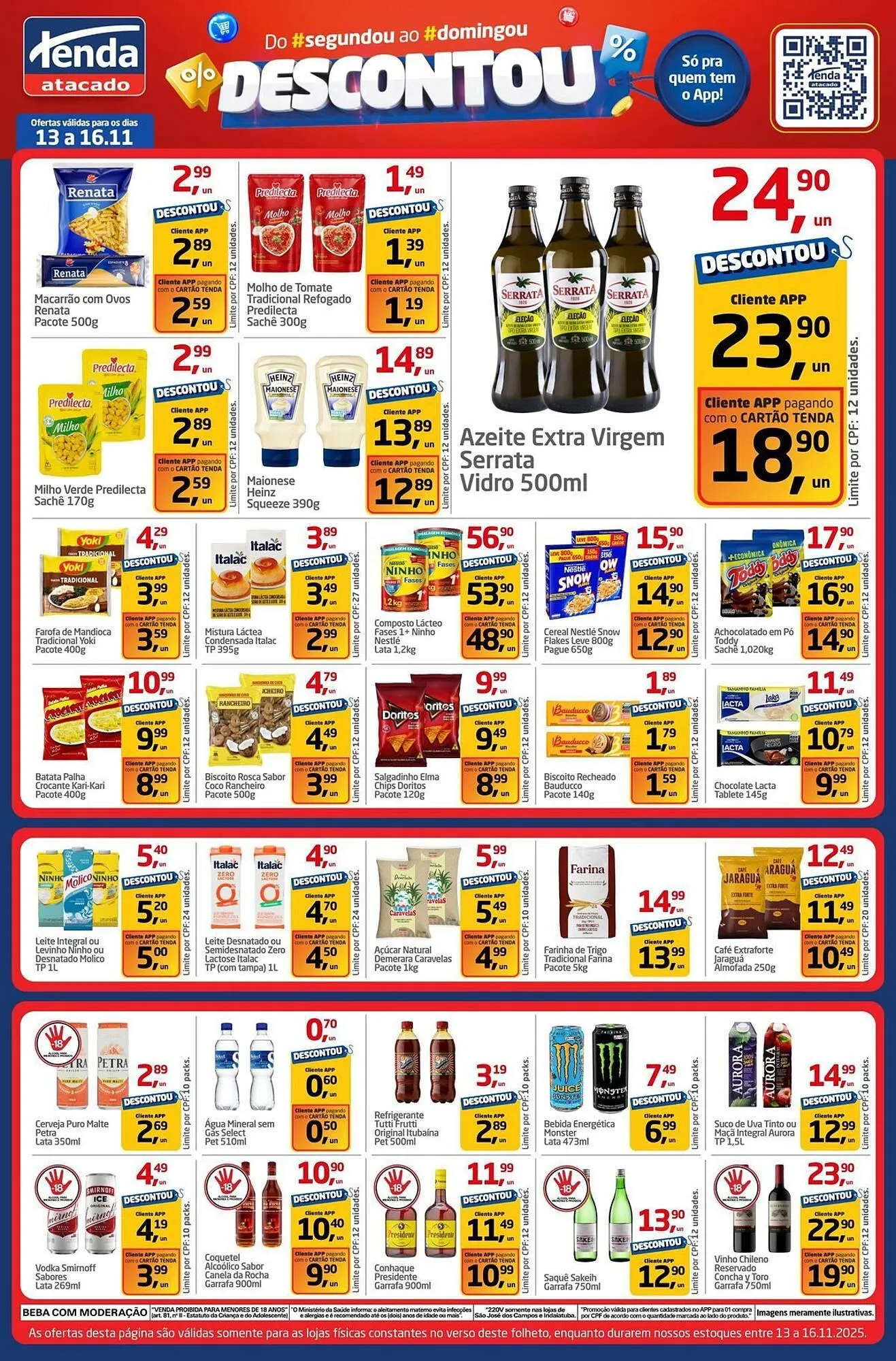 Encarte de Folheto Tenda Atacado 13 de novembro até 16 de novembro 2025 - Pagina 3