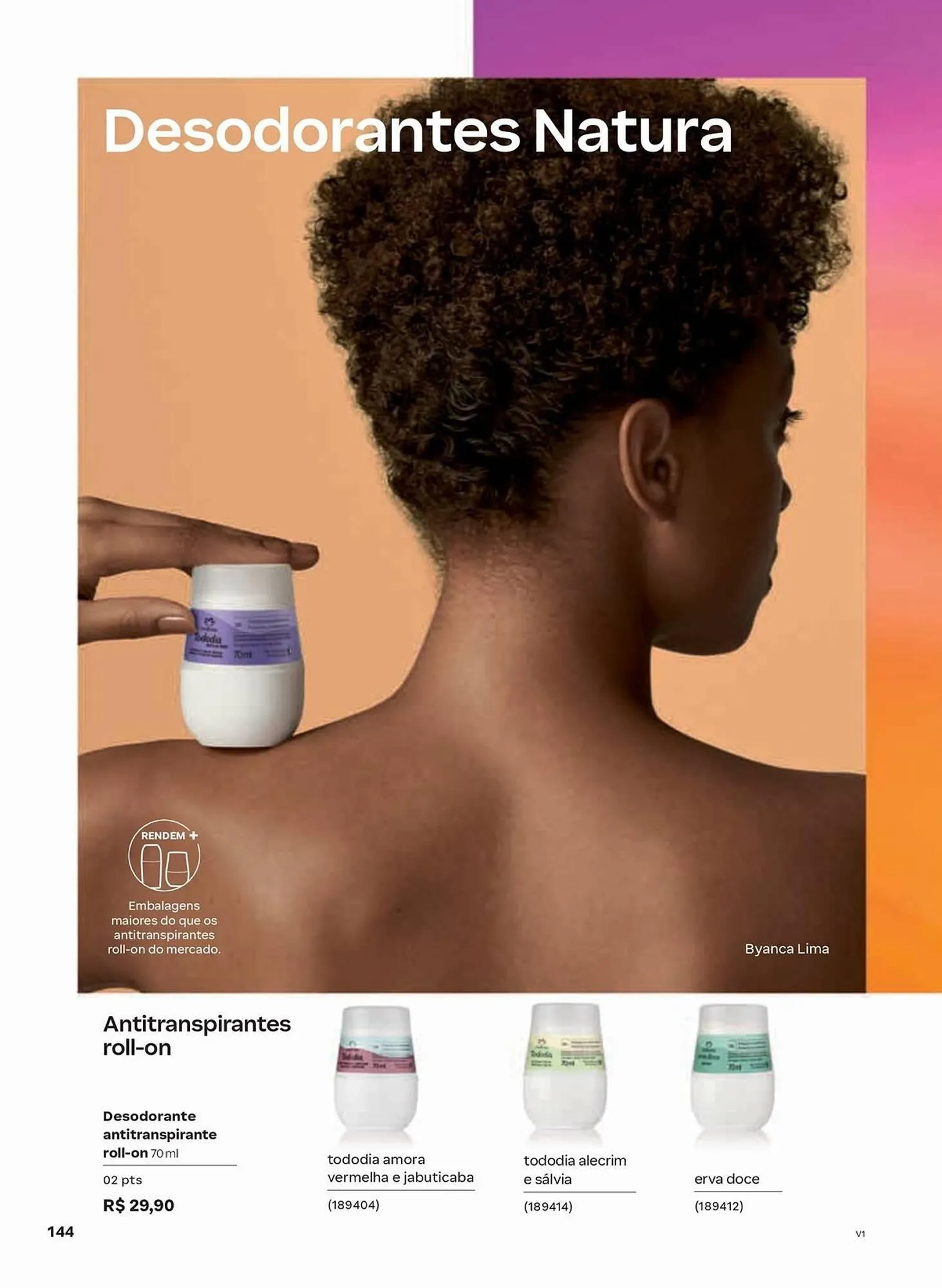 Encarte de Catálogo Natura 1 de janeiro até 31 de janeiro 2026 - Pagina 144