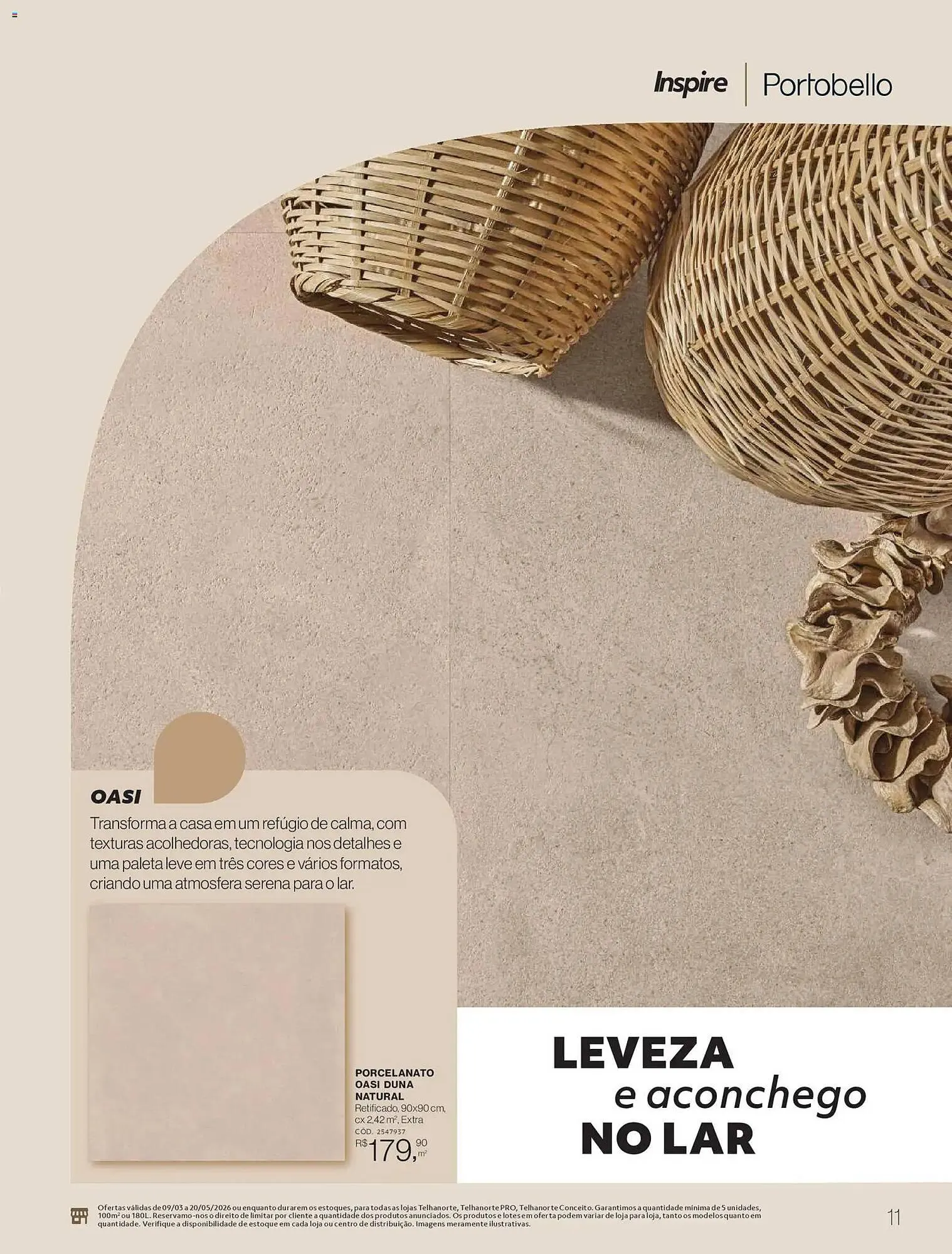 Encarte de Catálogo Telhanorte 9 de março até 21 de maio 2026 - Pagina 11