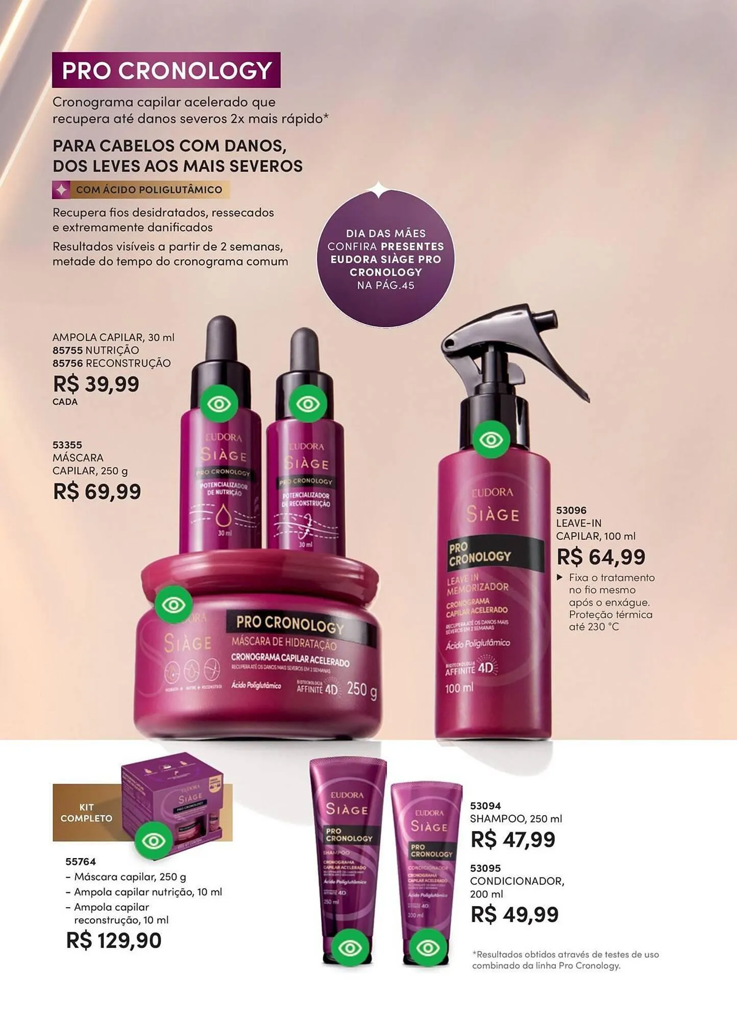 Encarte de Catálogo Eudora 1 de abril até 1 de maio 2026 - Pagina 68