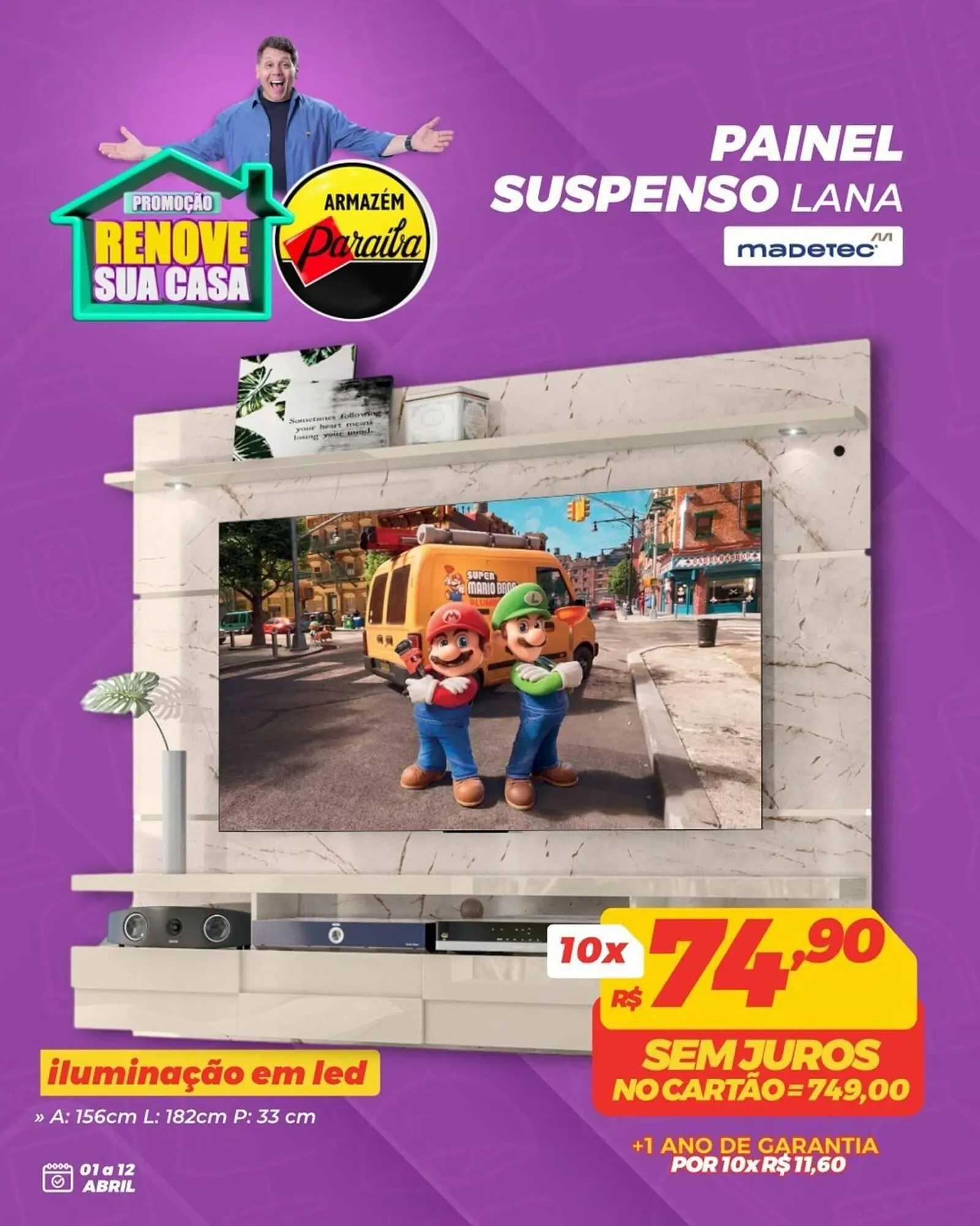 Encarte de Catálogo Armazém Paraíba 1 de abril até 12 de abril 2026 - Pagina 1