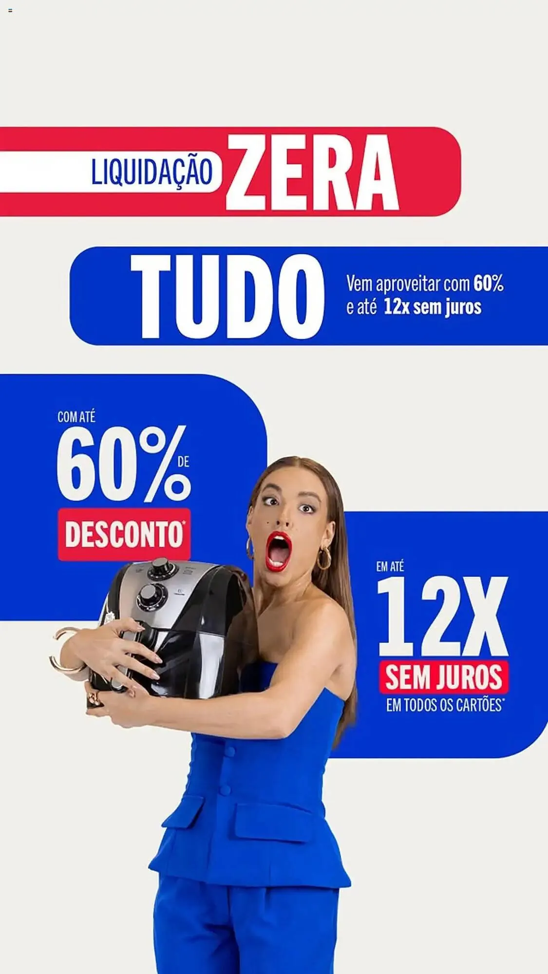 Encarte de Catálogo Casas Bahia 21 de maio até 27 de maio 2025 - Pagina 1