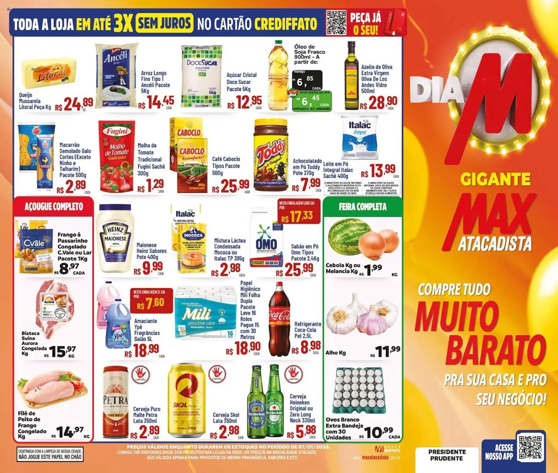 Encarte de Encarte Max Atacadista 7 de janeiro até 7 de janeiro 2026 - Pagina 1