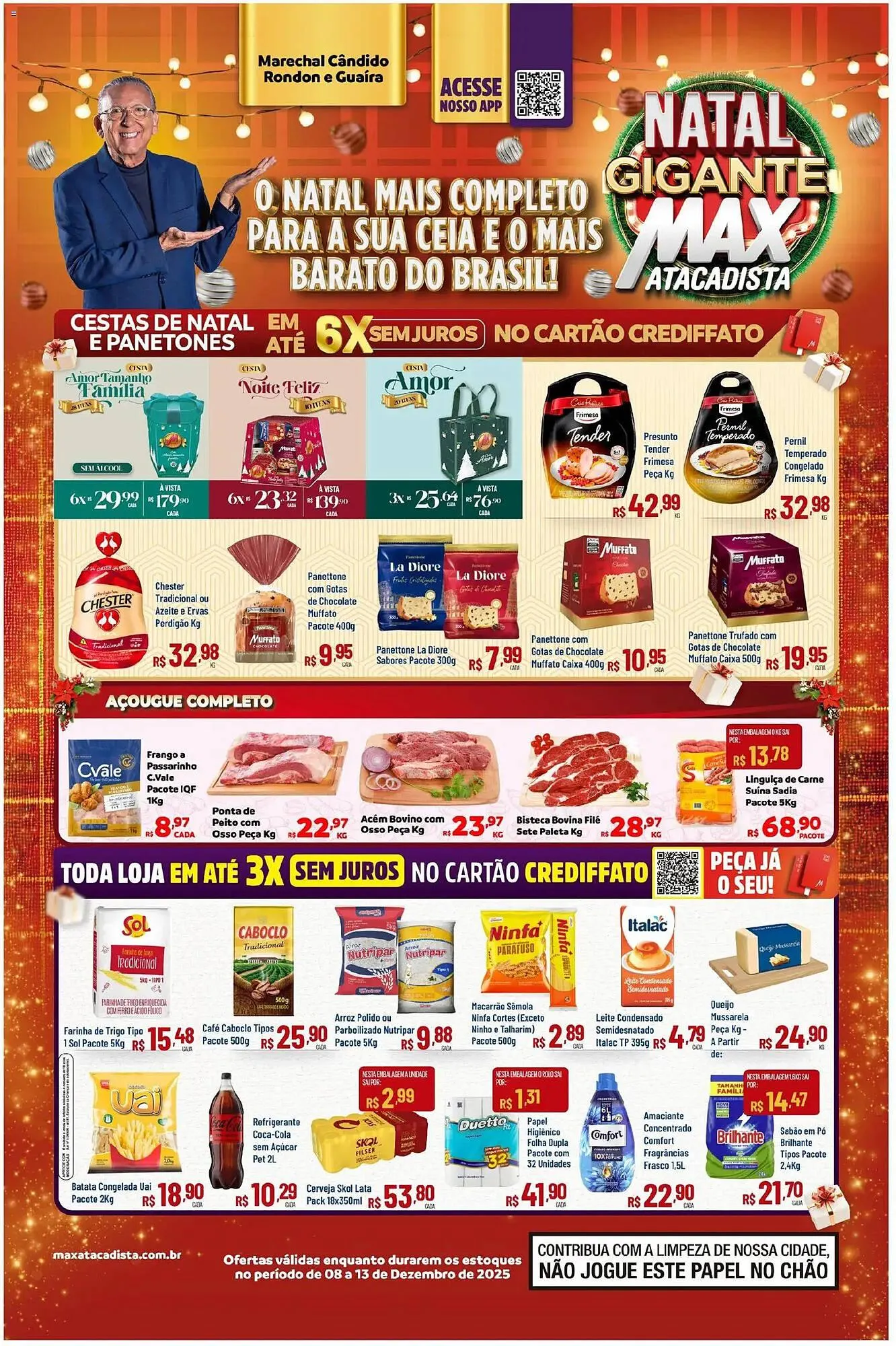 Encarte de Encarte Max Atacadista 8 de dezembro até 14 de dezembro 2025 - Pagina 1