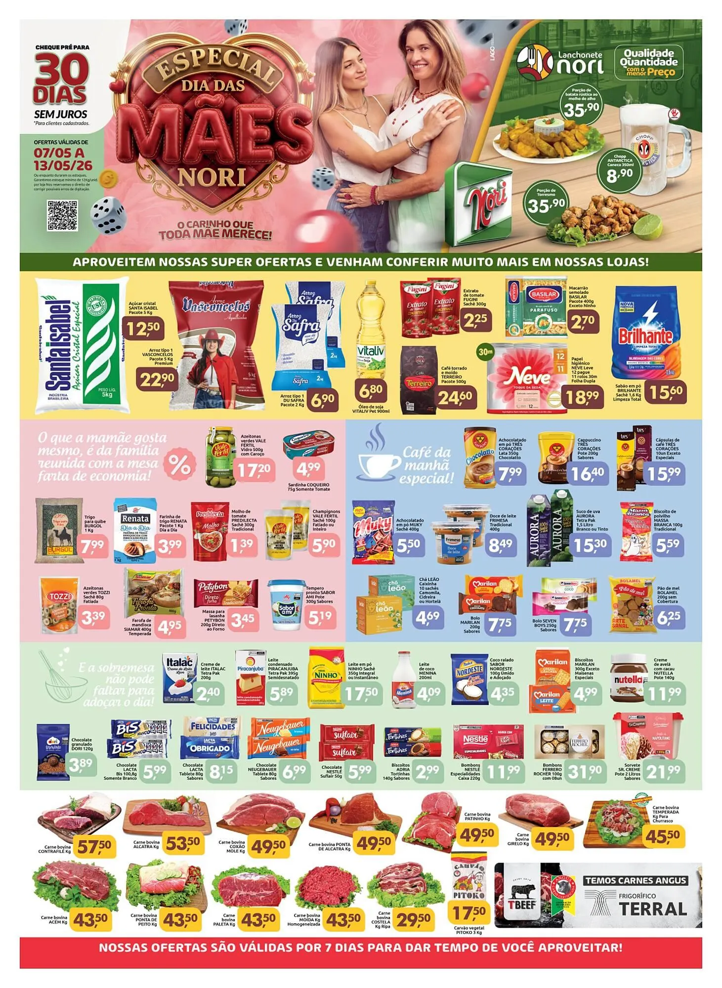Encarte de Catálogo Supermercados Nori 7 de maio até 13 de maio 2026 - Pagina 1