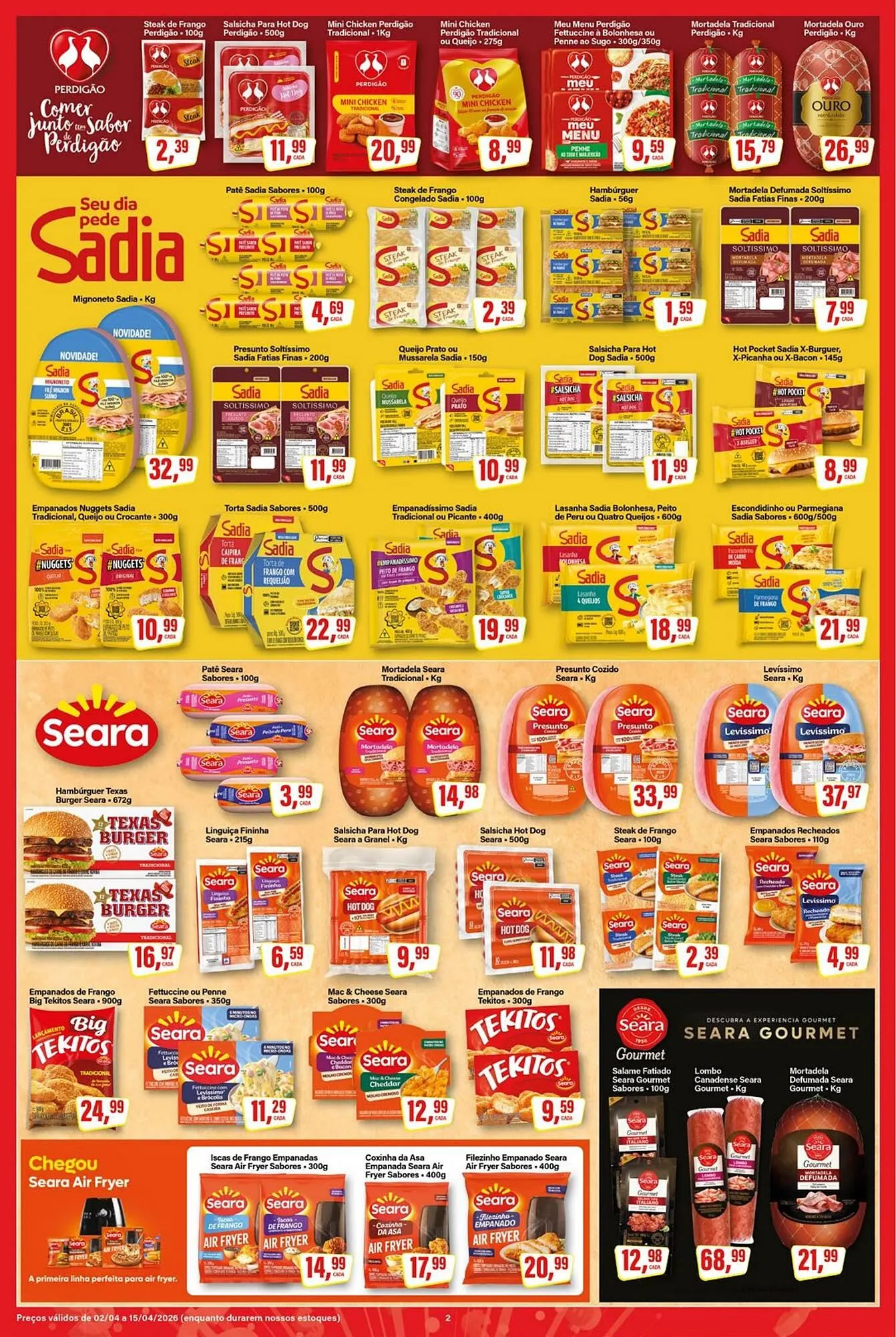 Encarte de Encarte Rede Supermarket 9 de abril até 15 de abril 2026 - Pagina 2