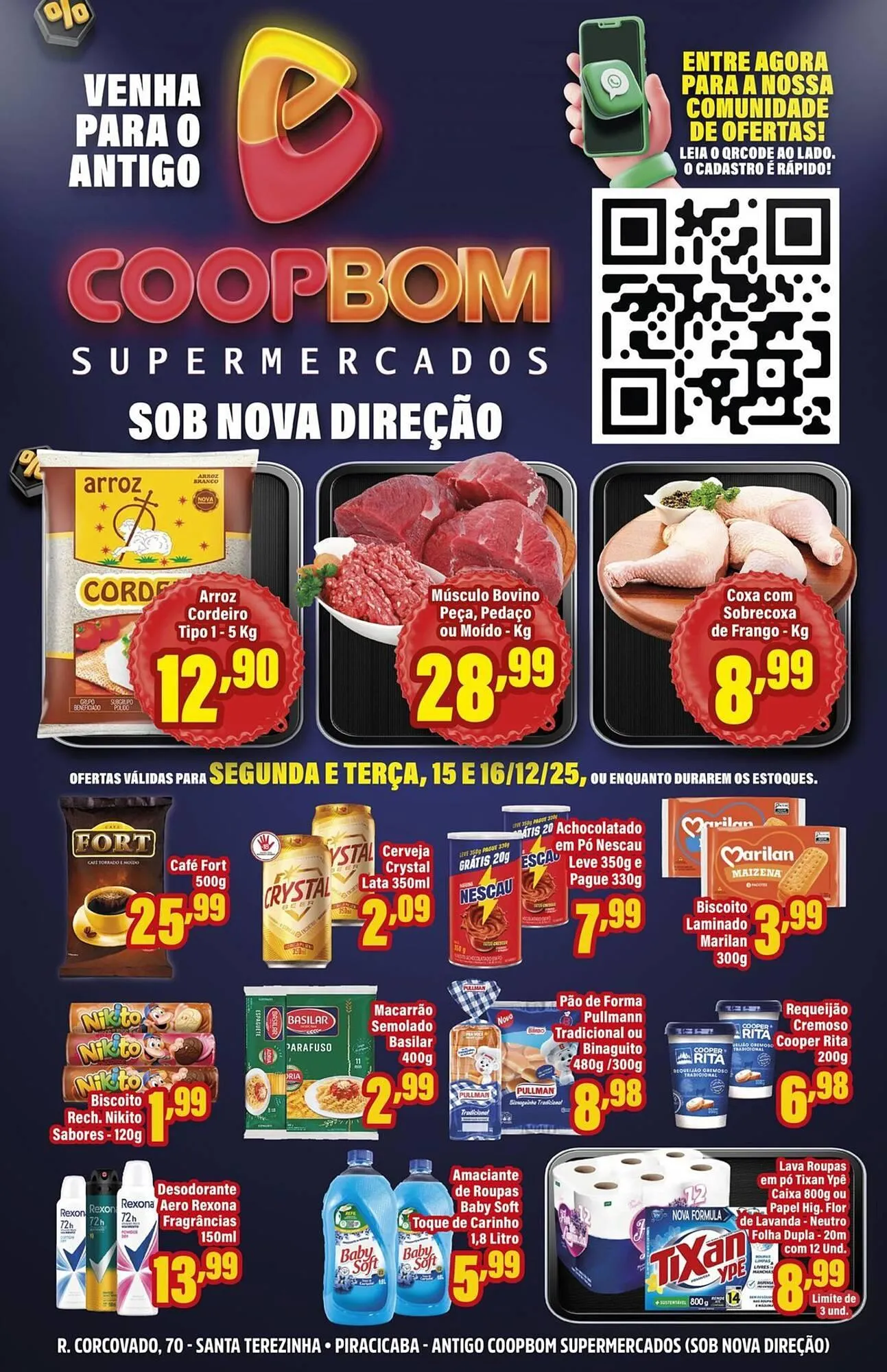 Encarte de Tabloide CoopBom 15 de dezembro até 17 de dezembro 2025 - Pagina 1