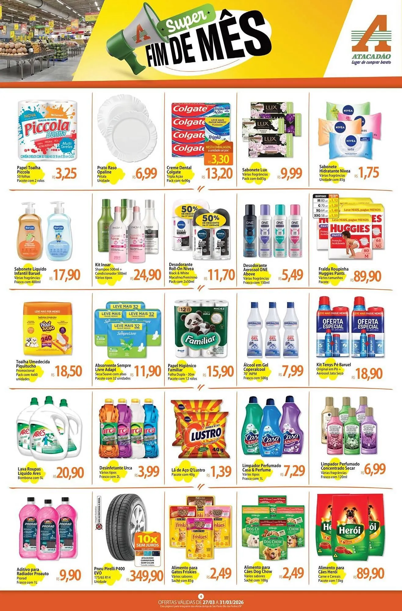 Encarte de Folheto Atacadão 30 de março até 31 de março 2026 - Pagina 4