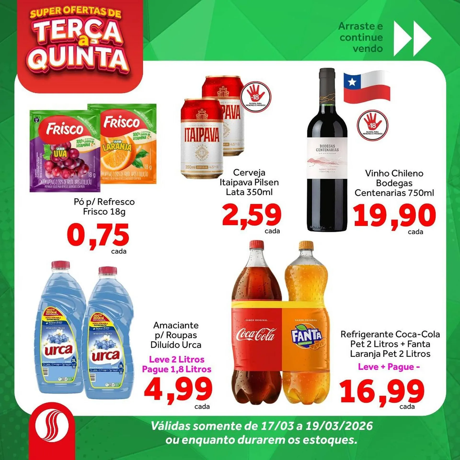 Encarte de Folheto Shibata Supermercados 17 de março até 19 de março 2026 - Pagina 5