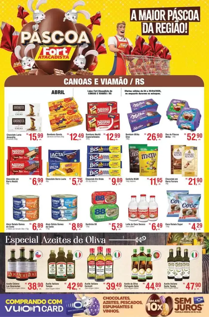 Encarte de Ofertas exclusivas e pechinchas 4 de abril até 20 de abril 2025 - Pagina 1