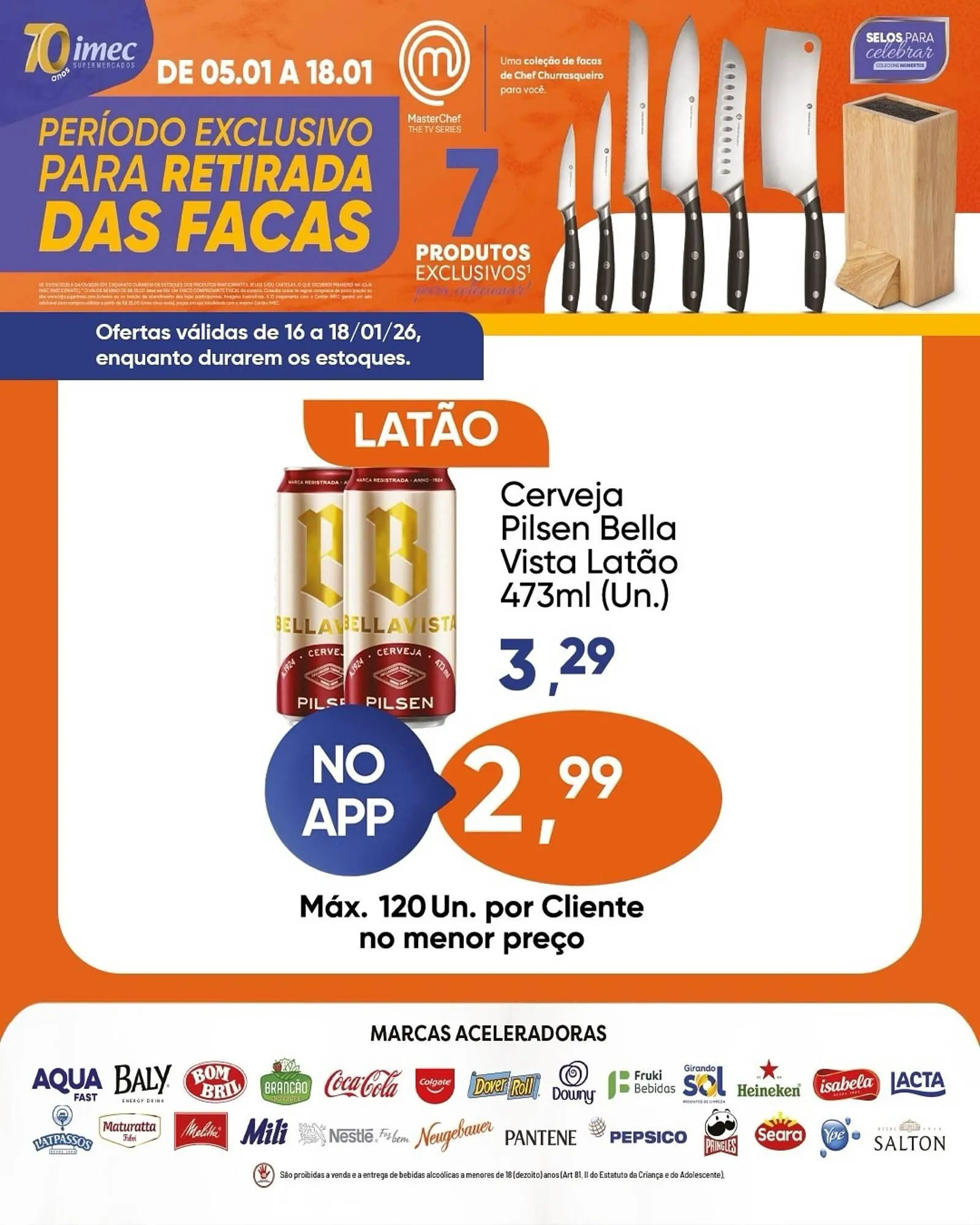 Encarte de Catálogo Imec Supermercados 5 de janeiro até 20 de janeiro 2026 - Pagina 3