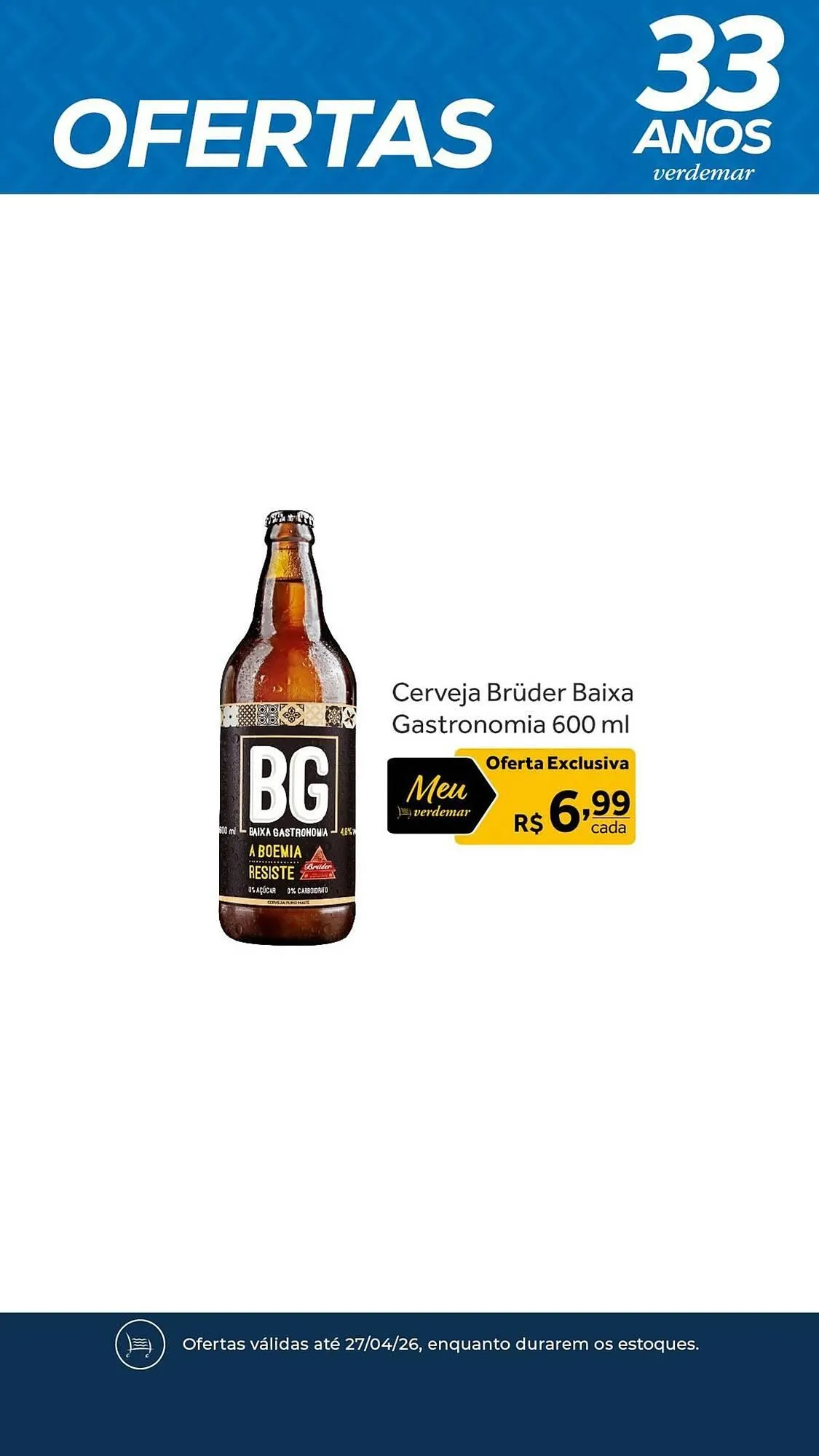 Encarte de Catálogo Verdemar Supermercado 10 de abril até 27 de abril 2026 - Pagina 3