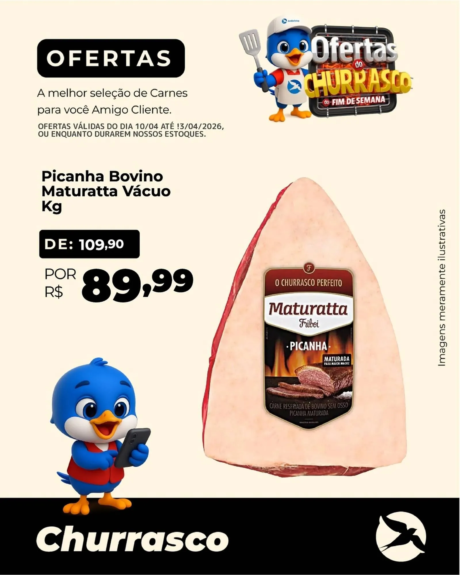 Encarte de Folheto Andorinha Hipermercado 10 de abril até 13 de abril 2026 - Pagina 2