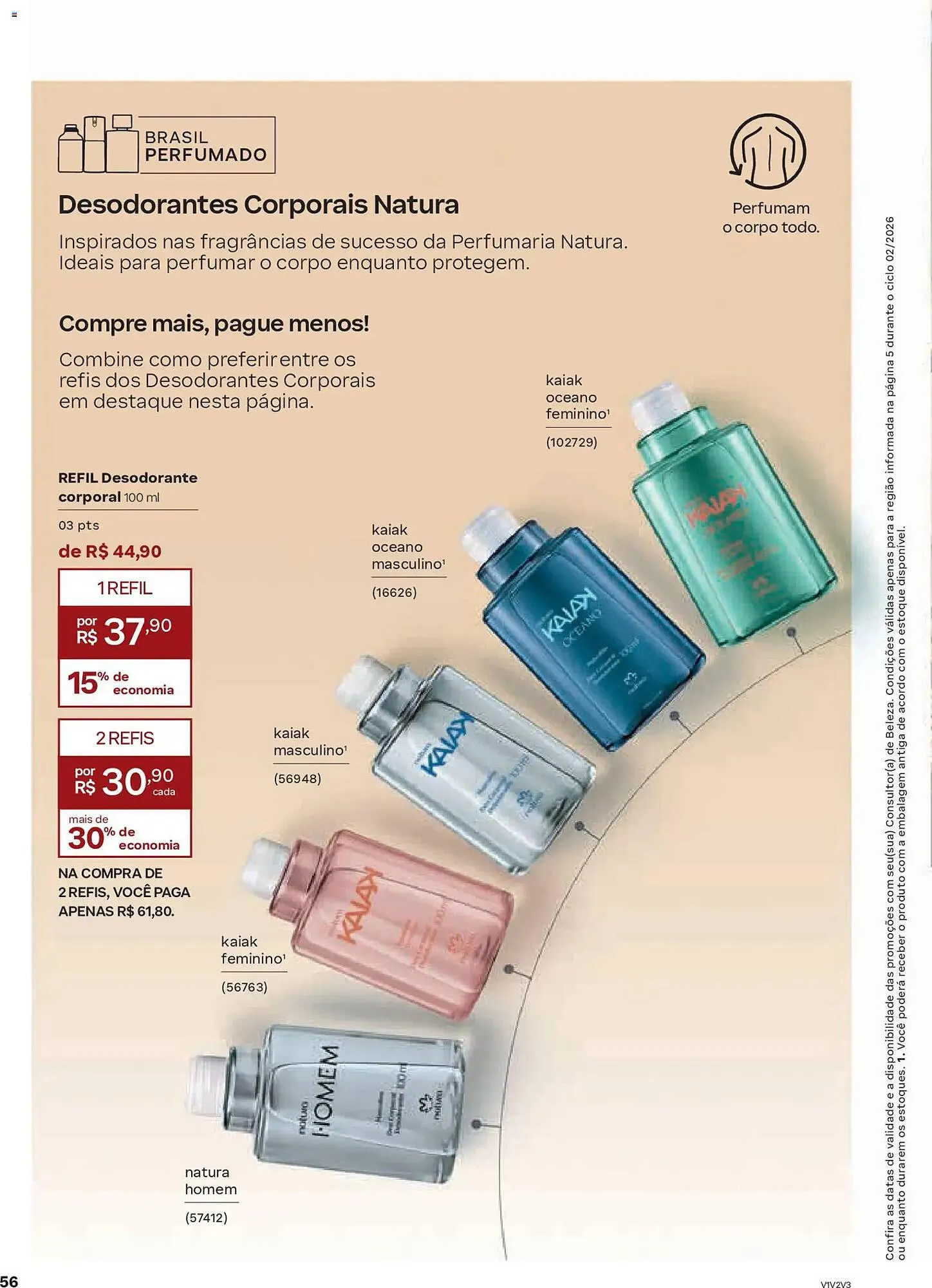 Encarte de Catálogo Natura 13 de janeiro até 4 de fevereiro 2026 - Pagina 56