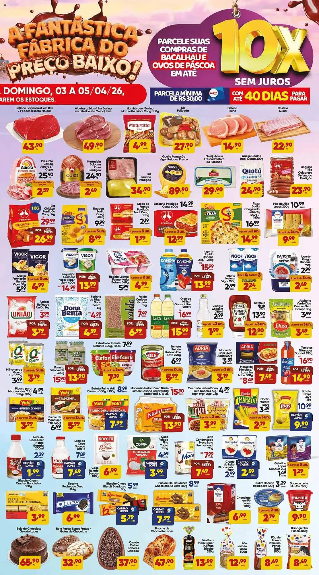 Encarte de Folheto Lopes Supermercados 3 de abril até 5 de abril 2026 - Pagina 3