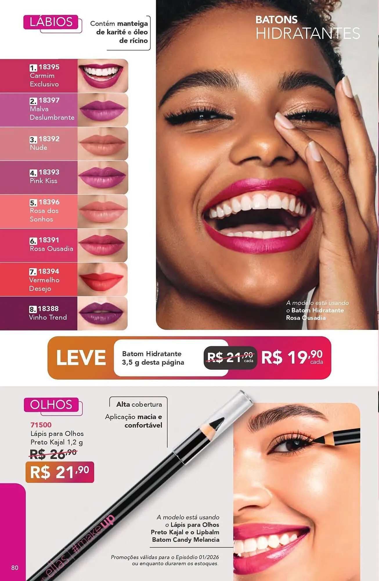 Encarte de Catálogo Jequiti 30 de dezembro até 1 de janeiro 2026 - Pagina 80