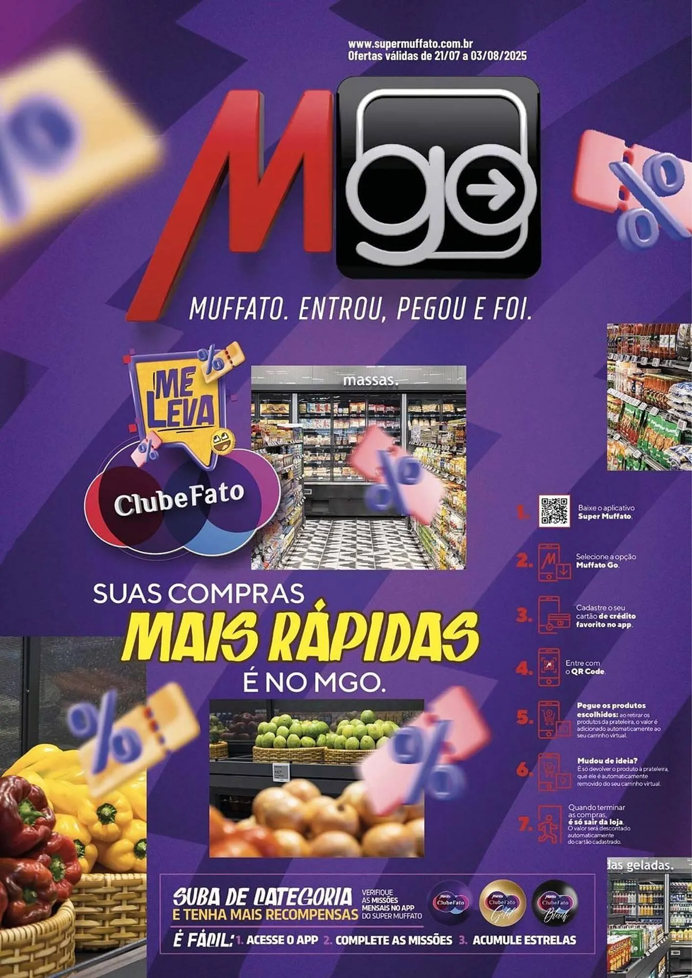 Encarte de Catálogo Muffato 21 de julho até 3 de agosto 2025 - Pagina 1