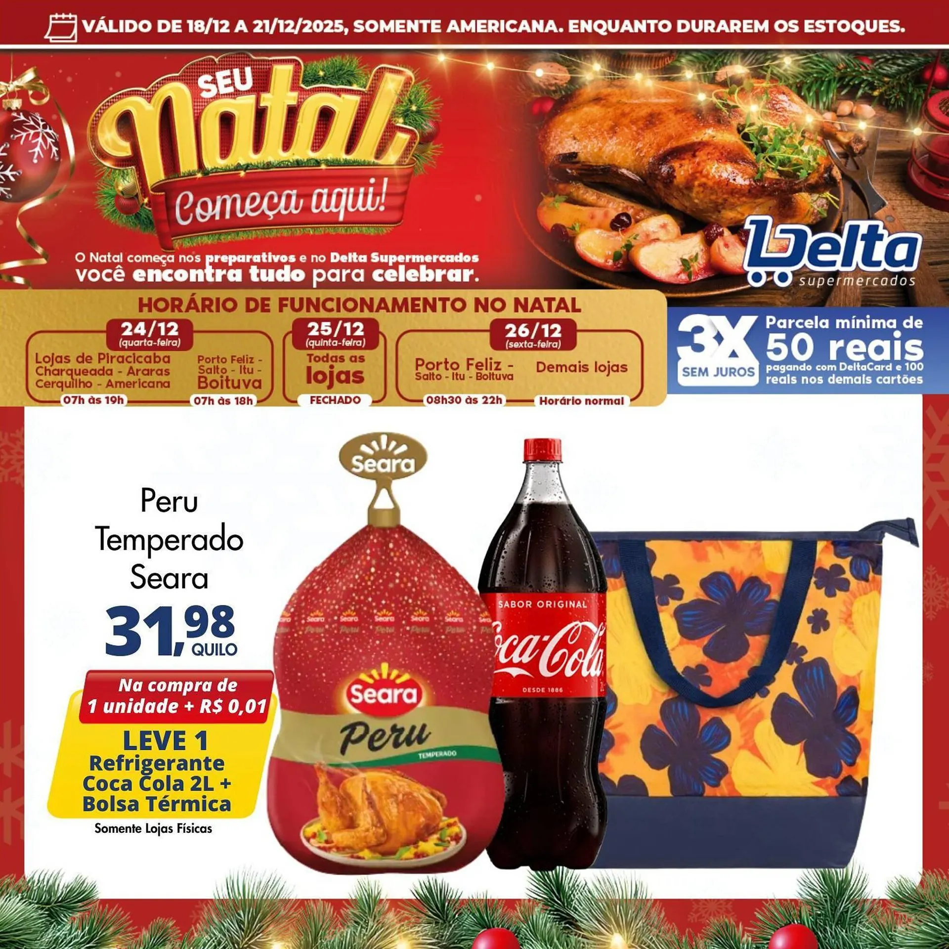 Encarte de Catálogo Delta Supermercados 18 de dezembro até 21 de dezembro 2025 - Pagina 3