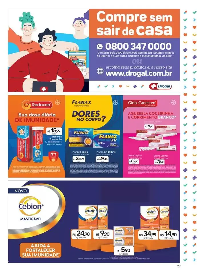 Encarte de Ofertas Especiais Drogal 30 de setembro até 3 de novembro 2024 - Pagina 29