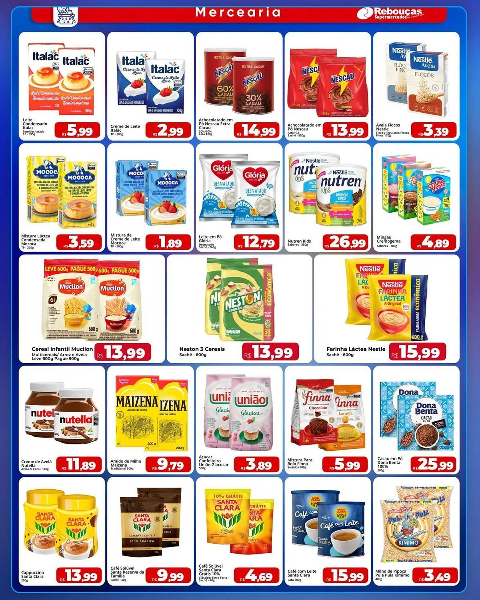Encarte de Catálogo Rebouças Supermercados 30 de março até 15 de abril 2026 - Pagina 3