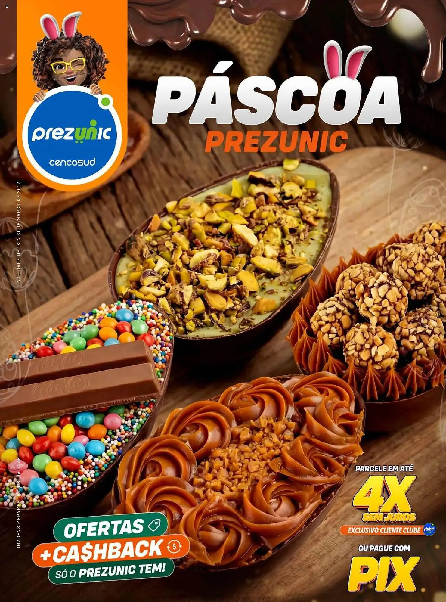 Encarte de Encarte Prezunic 18 de março até 31 de março 2026 - Pagina 1
