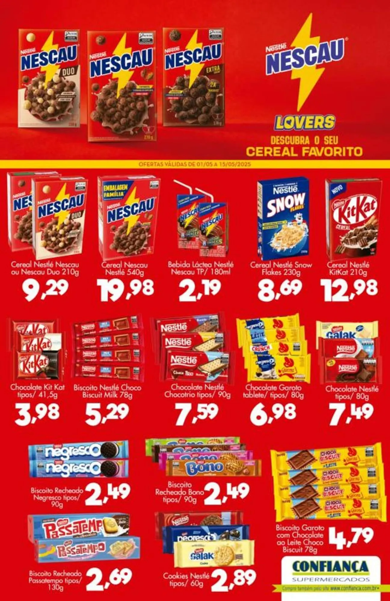 Encarte de Catálogo Confiança Supermercados 1 de maio até 15 de maio 2025 - Pagina 3