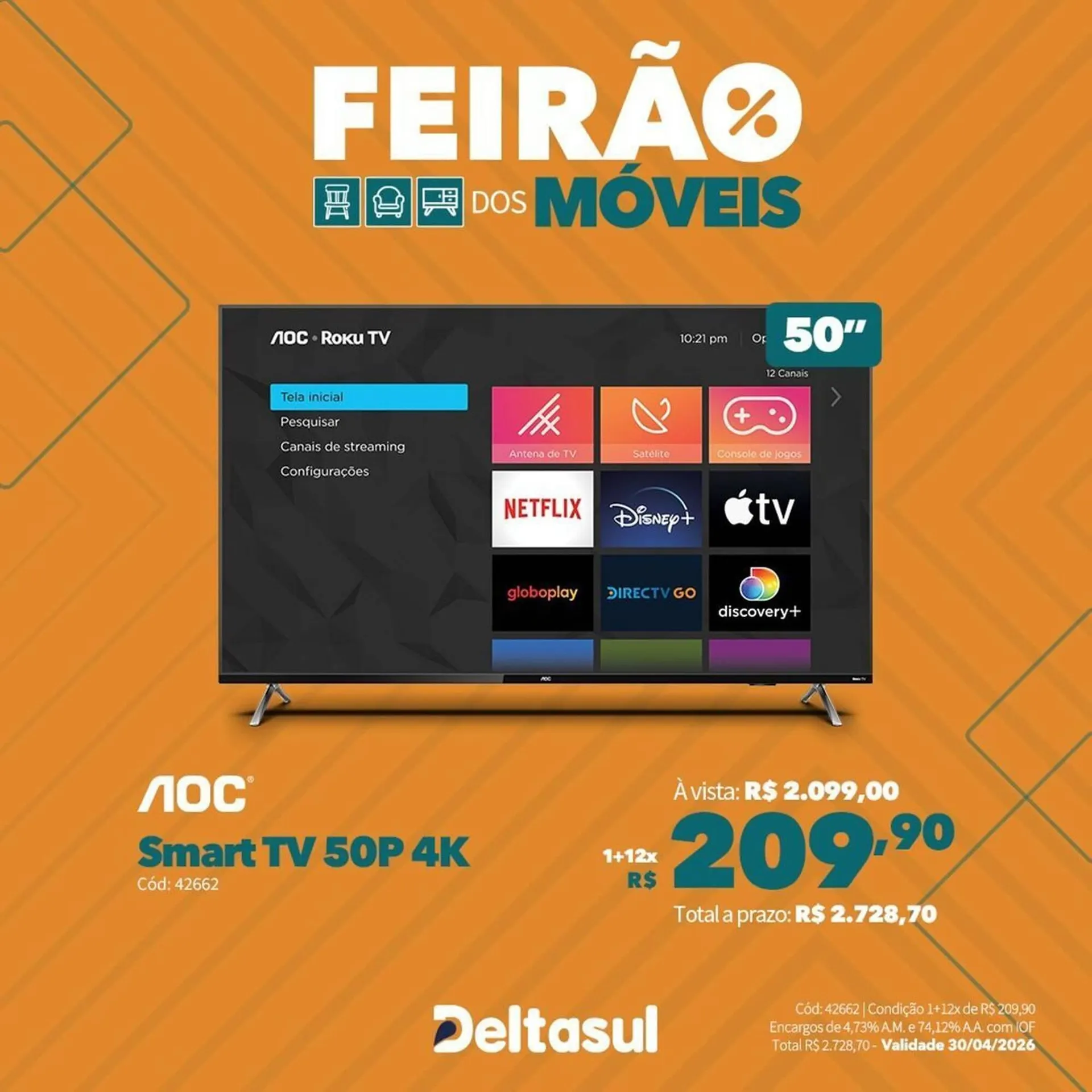 Encarte de Folheto Deltasul 22 de abril até 30 de abril 2026 - Pagina 1