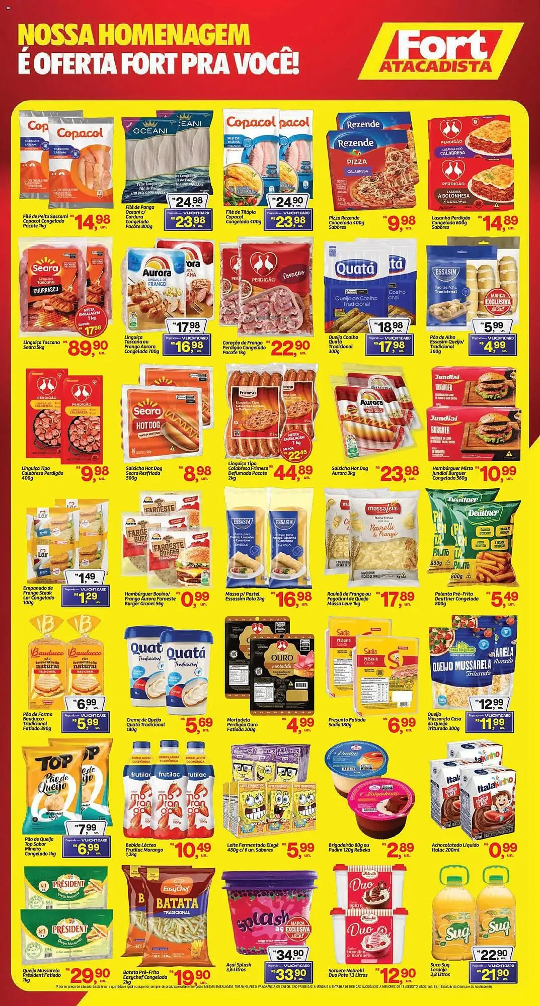 Encarte de Tabloide Fort Atacadista 13 de março até 15 de março 2026 - Pagina 3