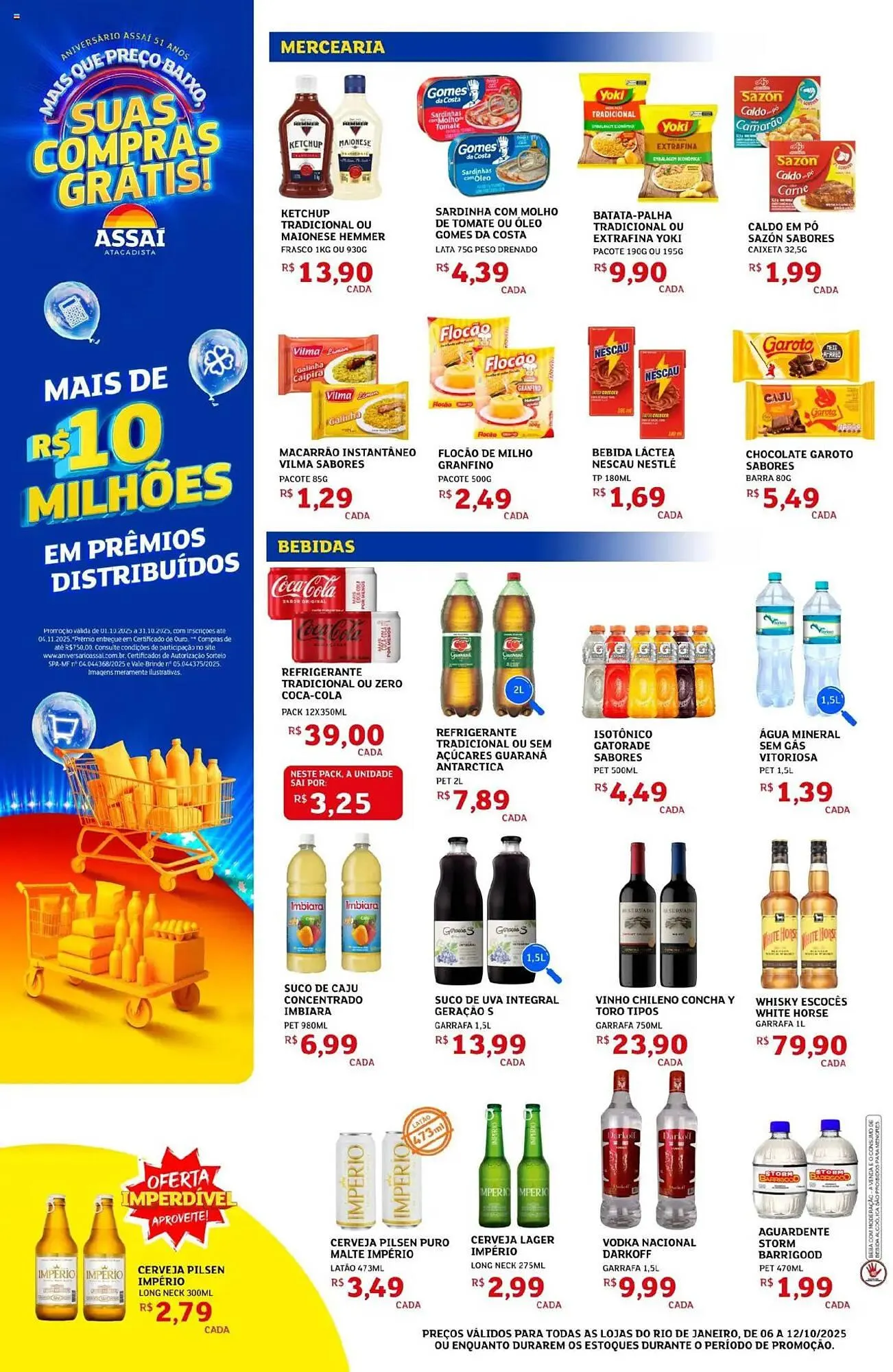 Encarte de Encarte Assaí Atacadista 6 de outubro até 12 de outubro 2025 - Pagina 2